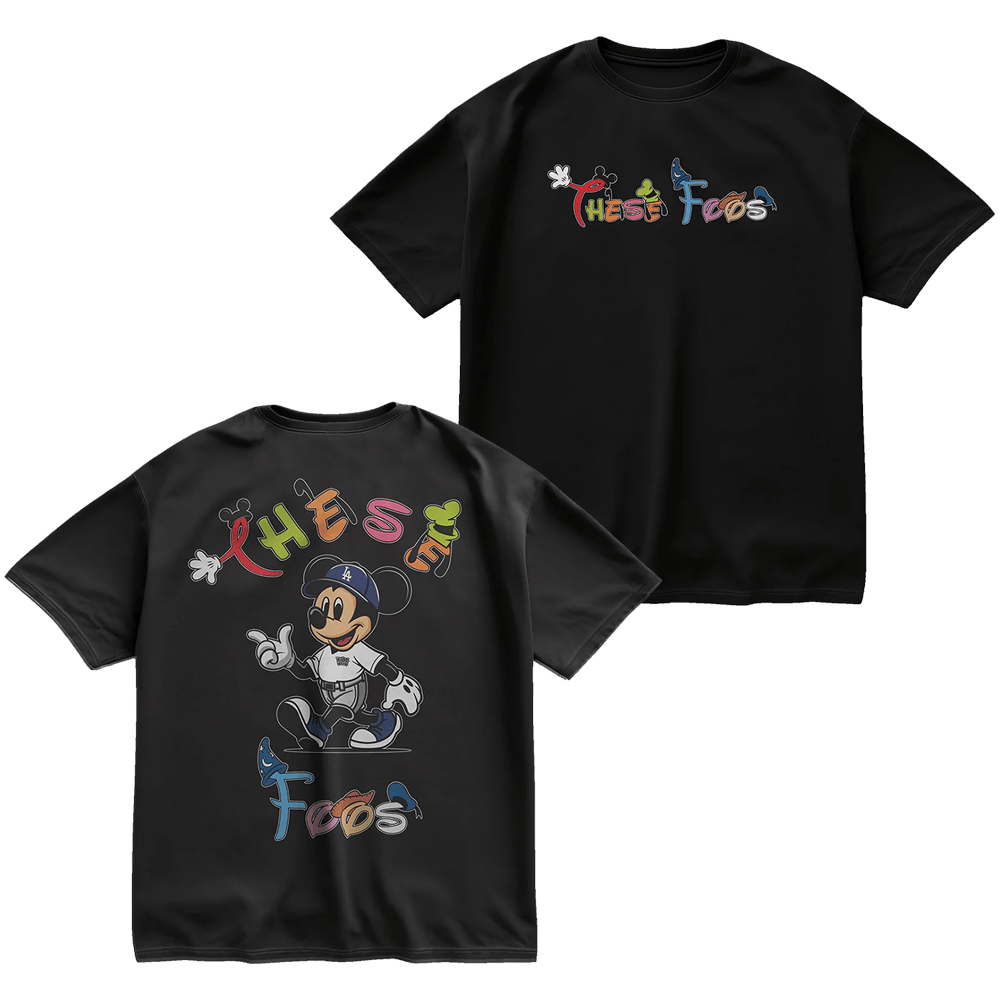 These Foos Merch These Foos Mickey Mouse T-Shirt Father's Day Gifts For Fans Gifts For Brother-1