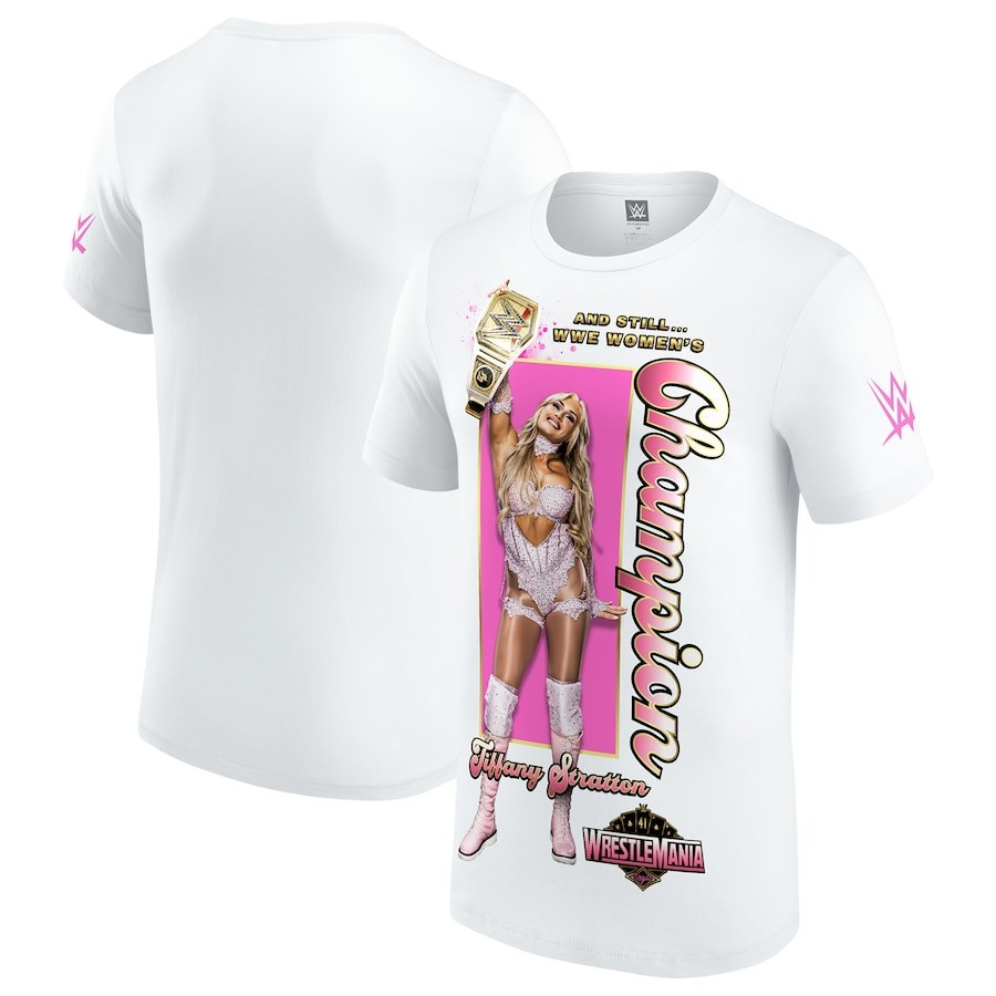 Tiffany Stratton WrestleMania 41 Winner T-Shirt And Still WWE Women's Champion Merch-1
