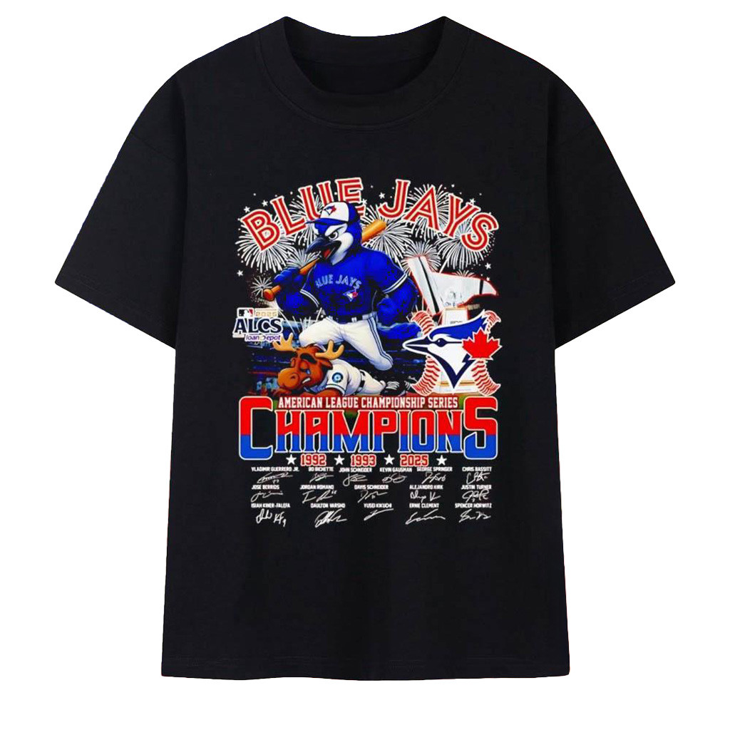 Toronto Blue Jays 2025 AL Championship Series Champions T-Shirt Jays Merch Gifts For Dad-1