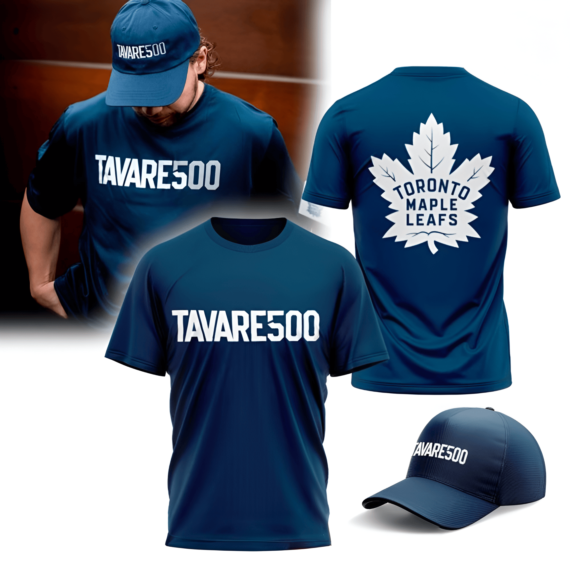 Toronto Maple Leafs TAVARES500 T-Shirt Toronto Maple Leafs Shirt National Hockey League Gifts-1