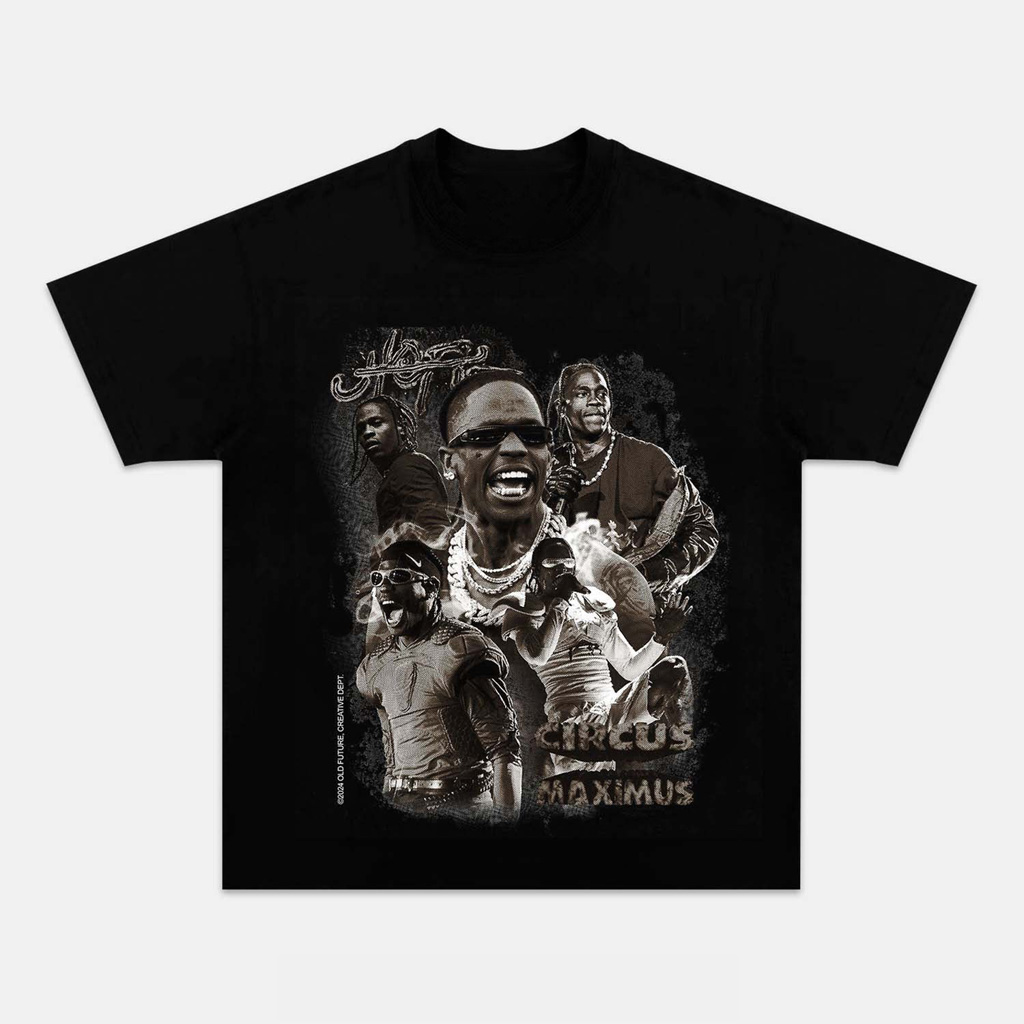 Travis Scott Graphic Shirt Black Travis Scott Merch For Fan Christmas Gift Ideas 2025-1