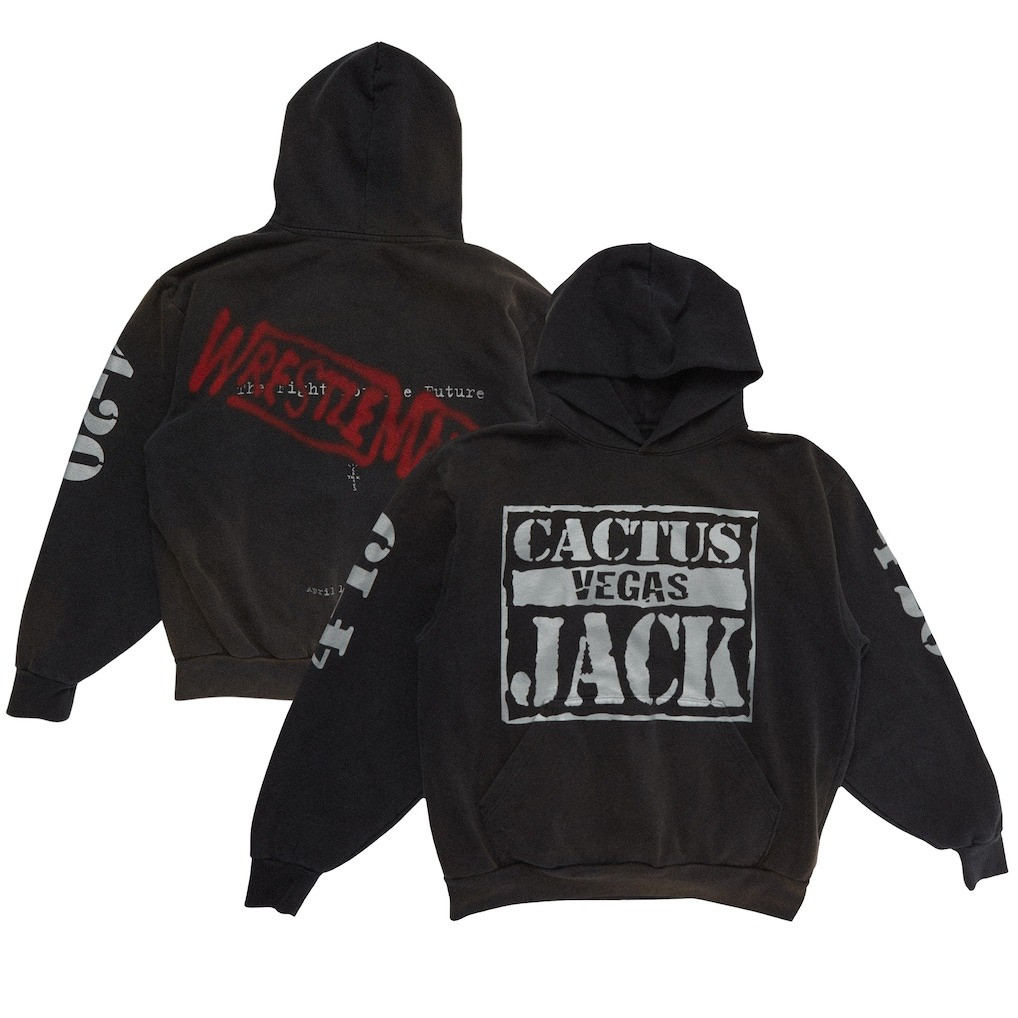 Travis Scott WWE Cactus Jack Merch Hoodie CJ X WWE WrestleMania Pullover Hoodie Gifts-1 Travis Scott WWE Cactus Jack Merch Hoodie CJ X WWE WrestleMania Pullover Hoodie Gifts-1