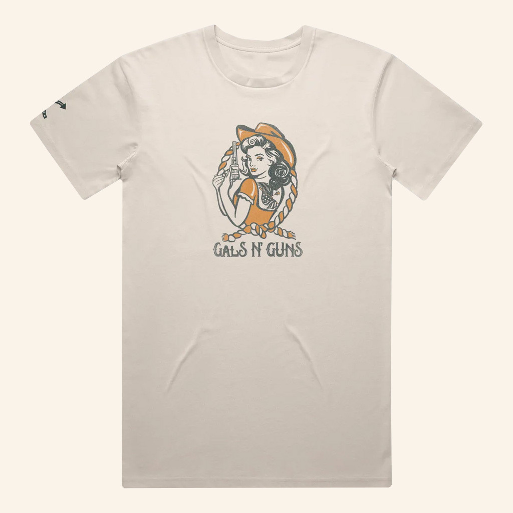 Turning Point USA Shirt Gals N Guns T-Shirt TPUSA Merch Charlie Kirk Merch Gifts For Mom-1