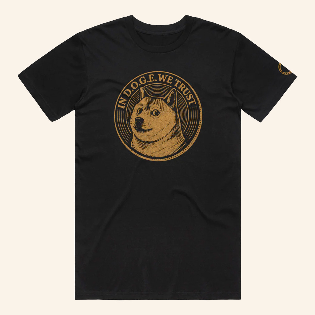 Turning Point USA Shirt In DOGE We Trust T-Shirt TPUSA Merch Charlie Kirk Merch Husband Gifts-1