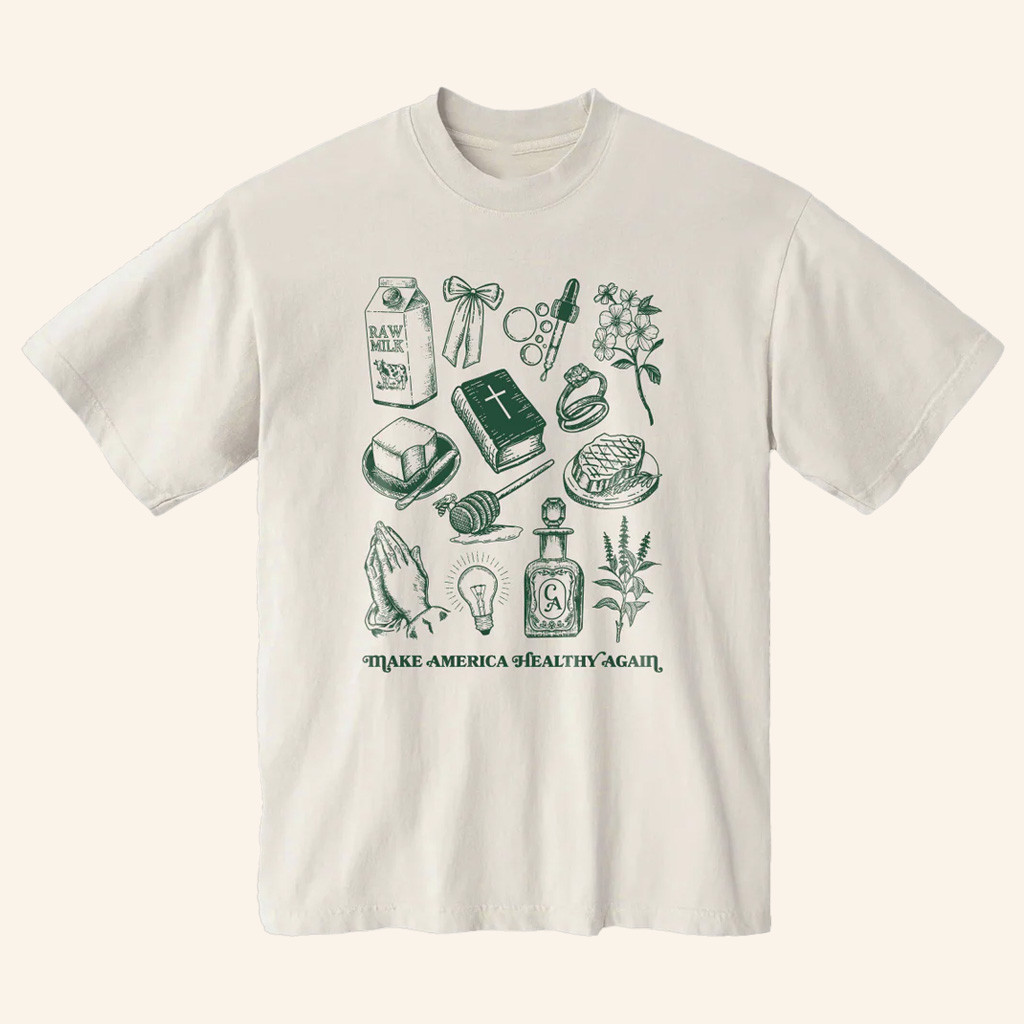 Turning Point USA Shirt Make America Healthy Again T-Shirt Charlie Kirk Merch TPUSA Merchandise-1