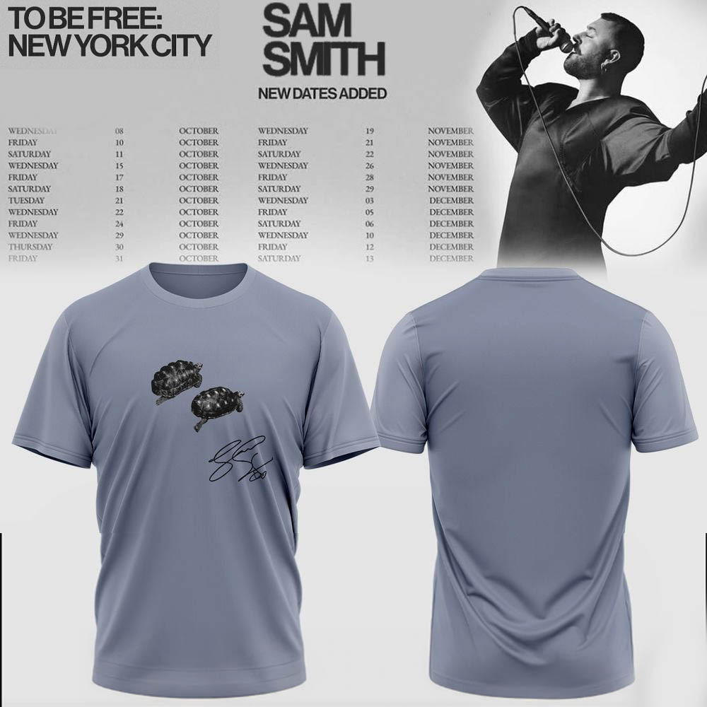 Turtle Sam Smith I'm Back Sam Smith Tour Merch Concert Lovers Gifts Idea For Fans-1 Turtle Sam Smith I'm Back Sam Smith Tour Merch Concert Lovers Gifts Idea For Fans-1