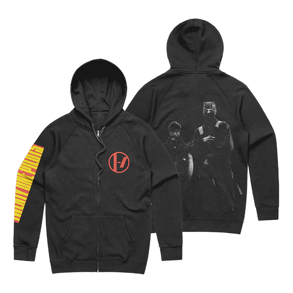 Twenty One Pilots Merch Clancy Blocksleeve Zip Up Hoodie First Fathers Day Gift Gifts For Fans-1