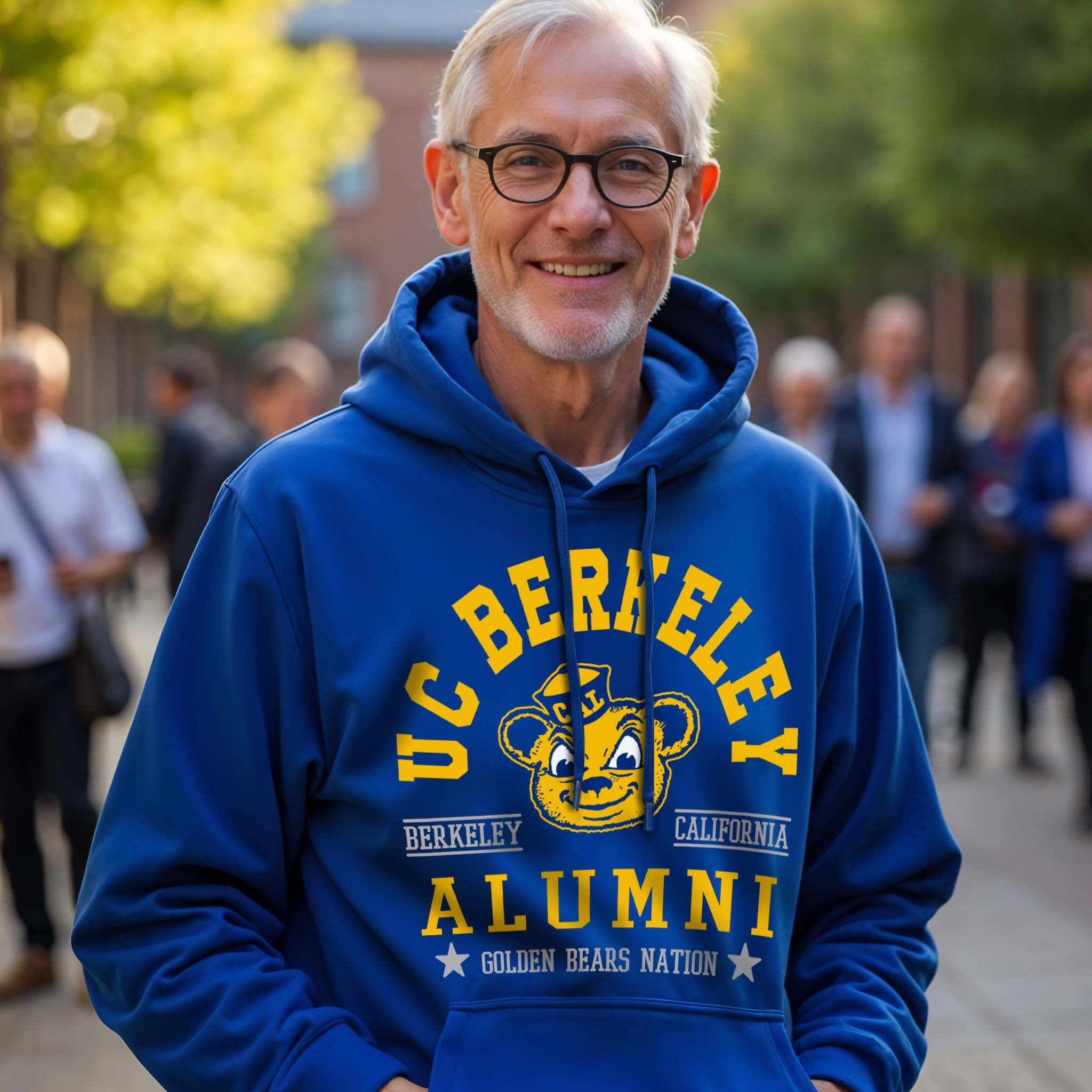 UC Berkeley Merch Hoodie California Alumni Golden Bears Nation Hoodie Apparel Gifts-1