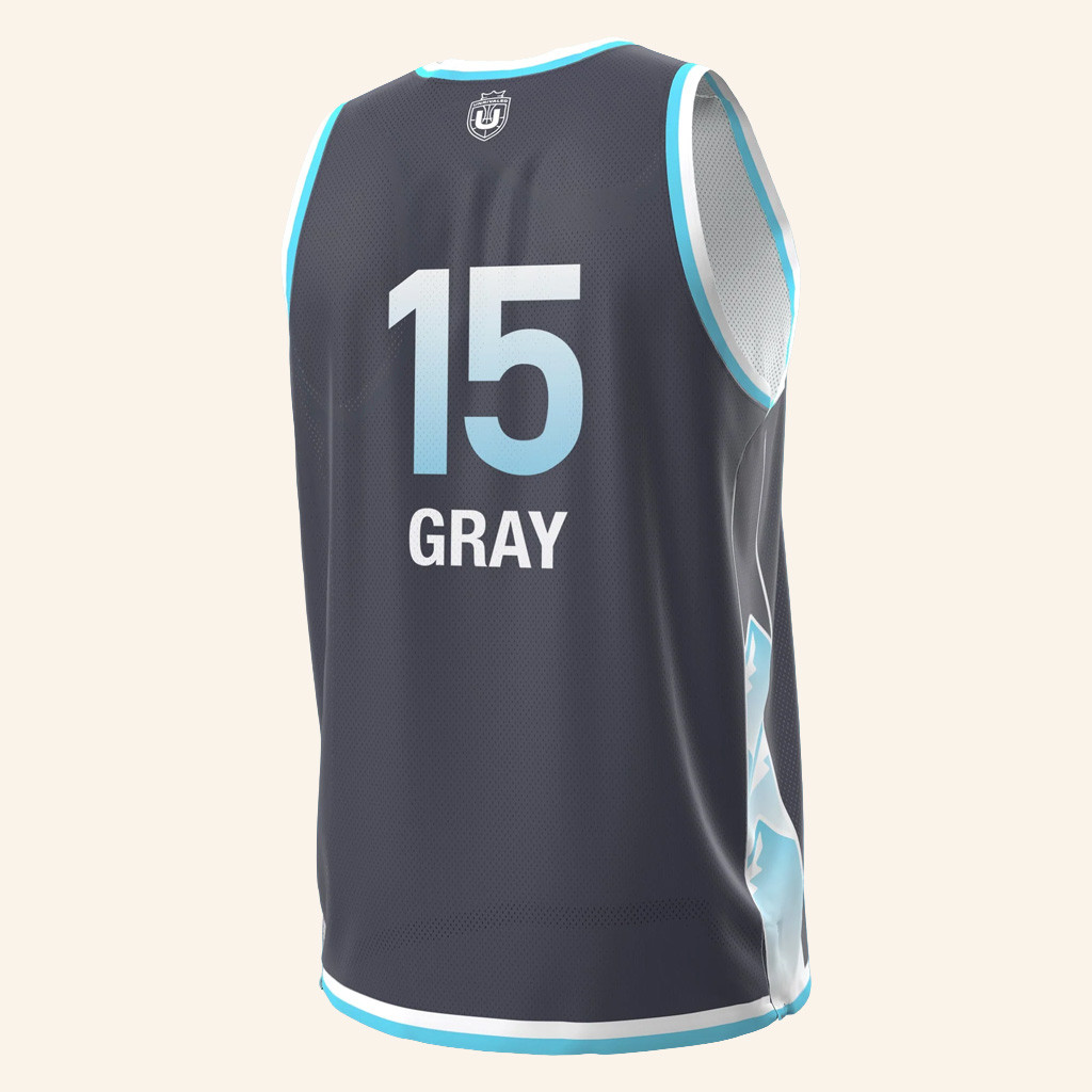 Unrivaled Merch Mist Basketball Club Under Armour Jersey 15 Gray Jersey Christmas Gifts For Him-1