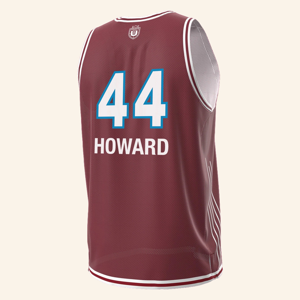 Unrivaled Merch Vinyl Basketball Club Under Armour Jersey 44 Howard Jersey Gifts For Fans-1