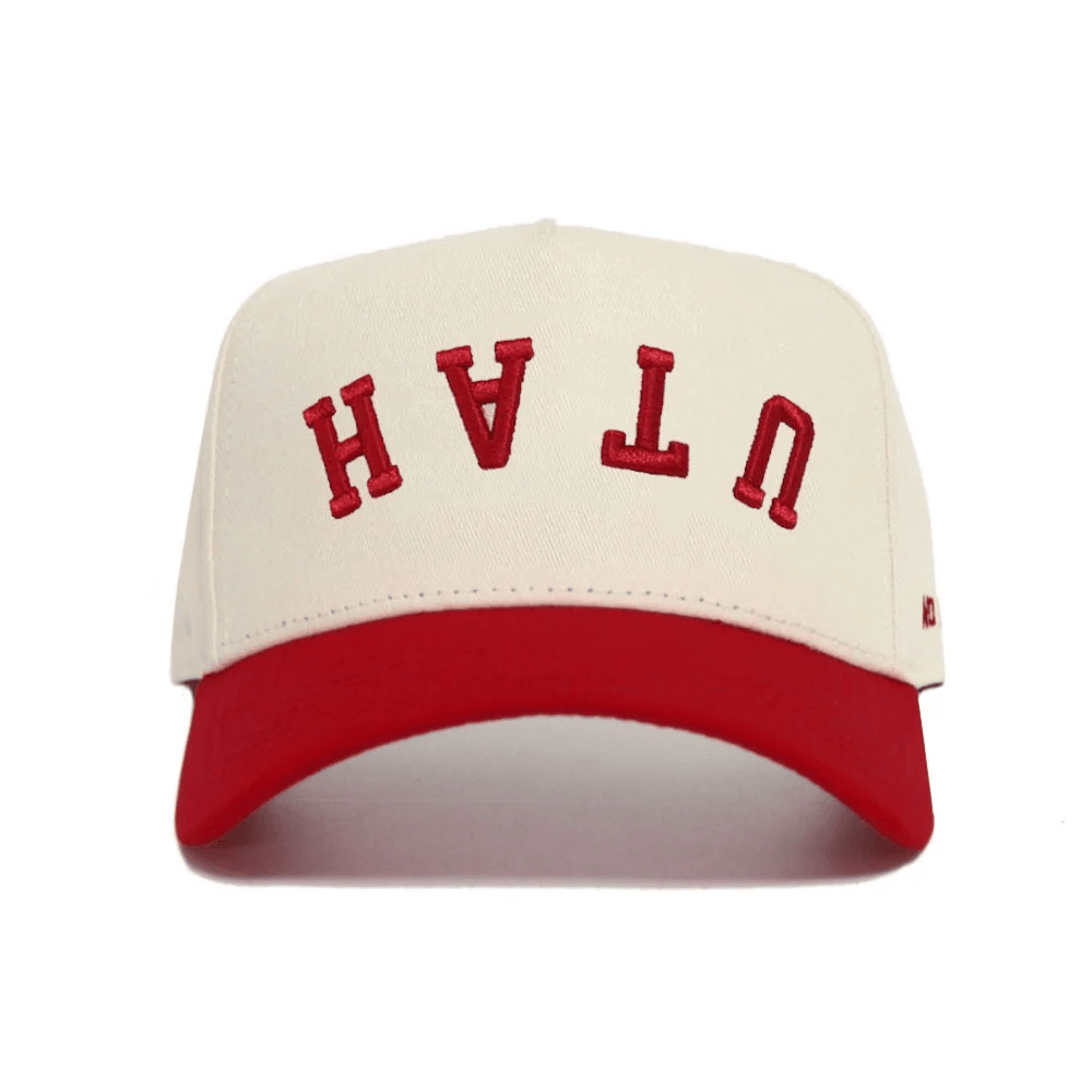 Utah Upside Down Hat Trend Utah Reversed Hat Utah Merch Useful Gifts For Dad Gifts For Fans-1