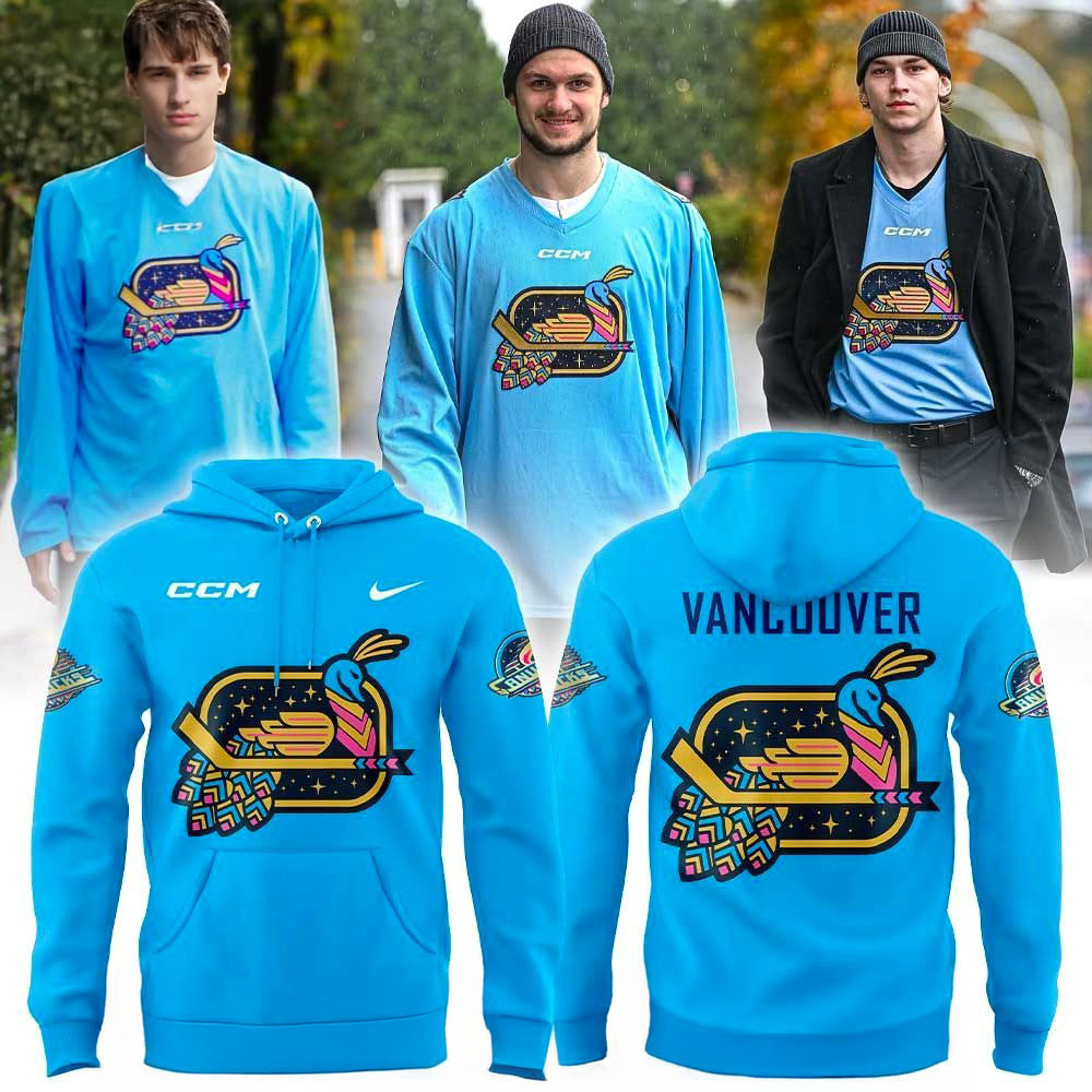 Vancouver Canucks Celebrating Diwali Night 2025 Hoodie CCM Clothing Vancouver Canucks Gifts-1