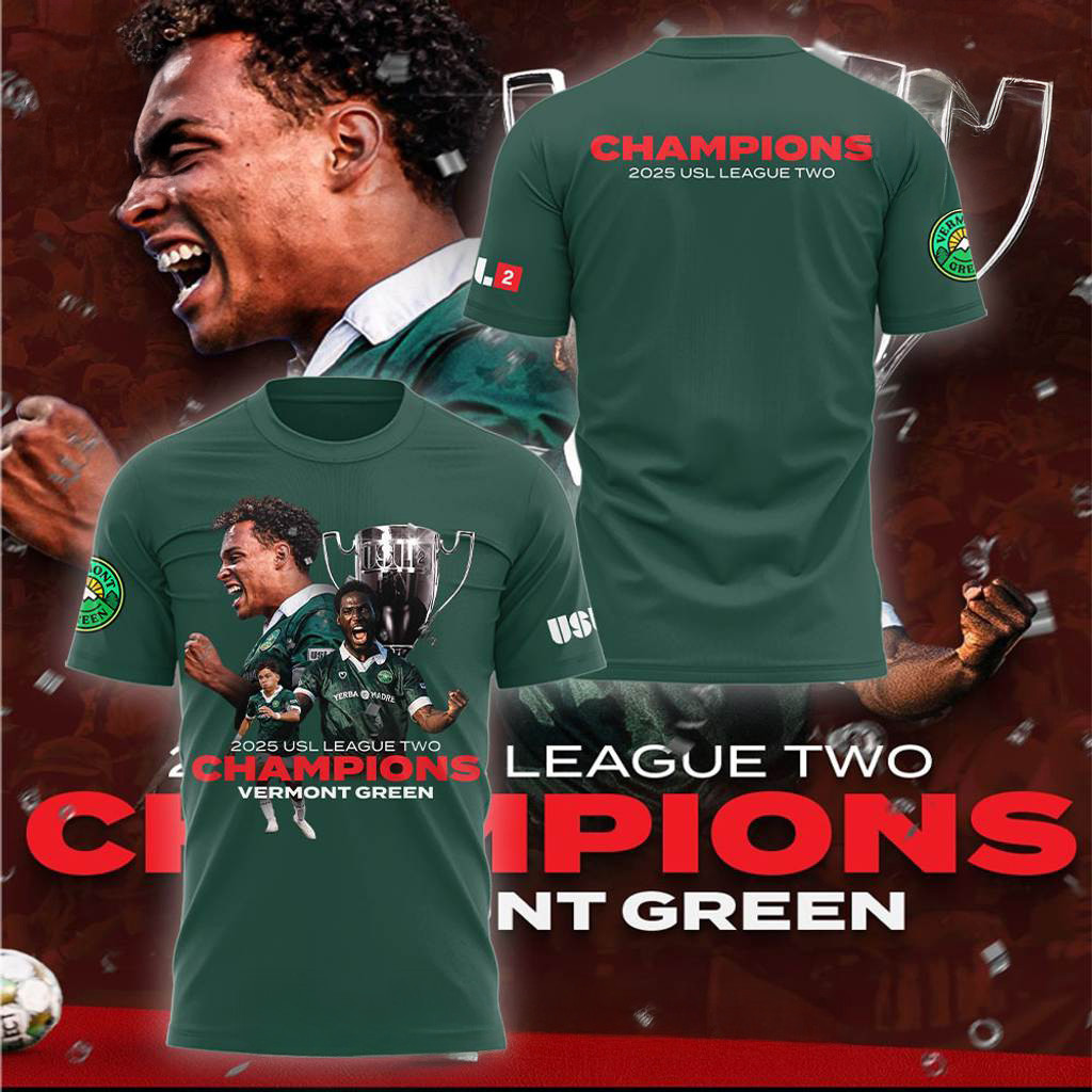 Vermont Green FC Undefeated National Champions Shirt Fan Merch Christmas Gift Ideas For Dad-1