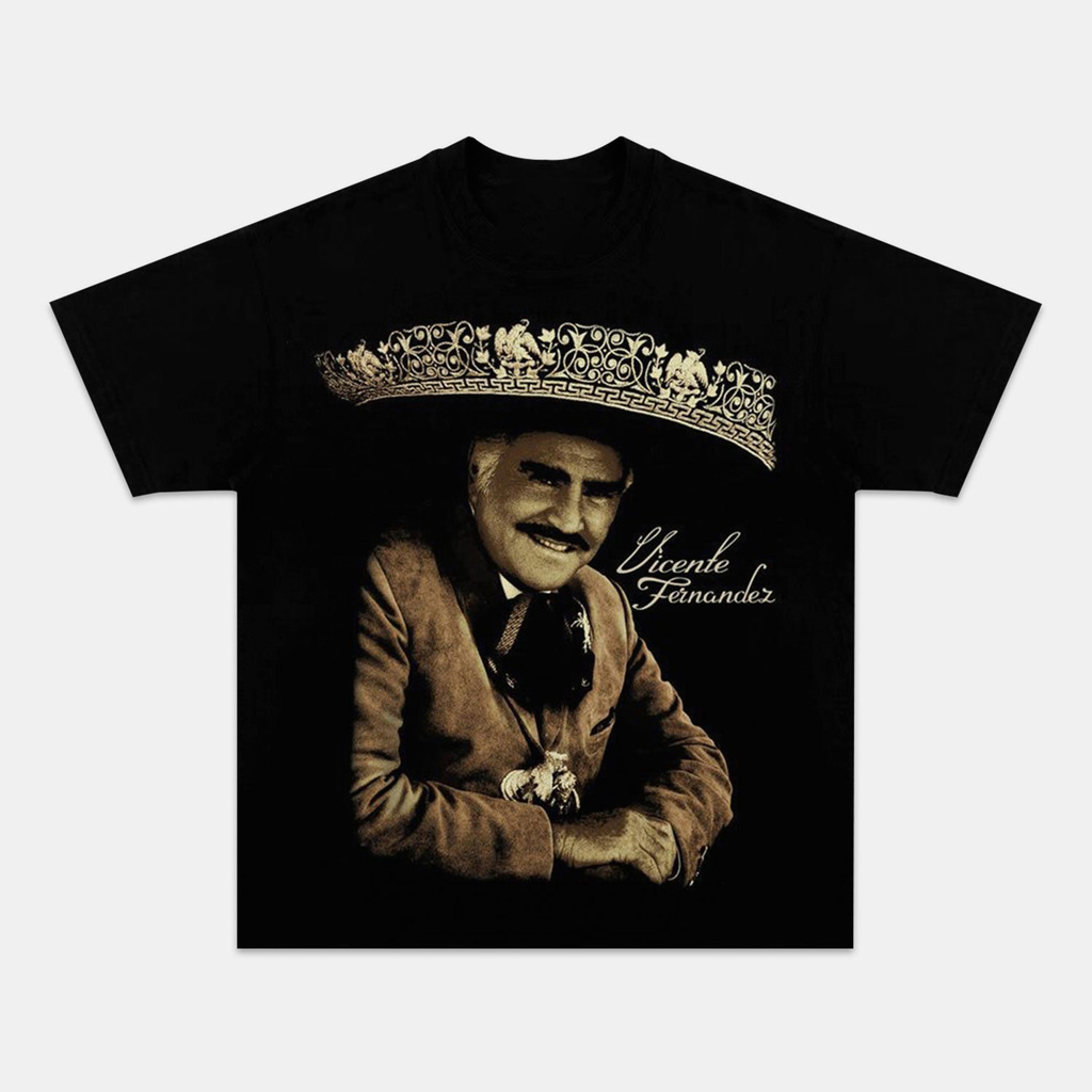 Vicente Fernandez Graphic T-Shirt Fan Merch Best Christmas Gifts For Men-1