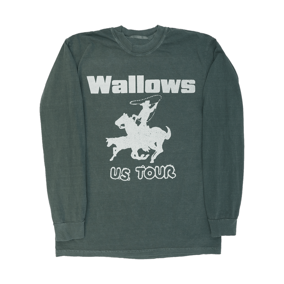 Wallows Tour Merch Cowboy US Tour Long Sleeve Shirt Concert The Wallows Band Merch Gifts-1