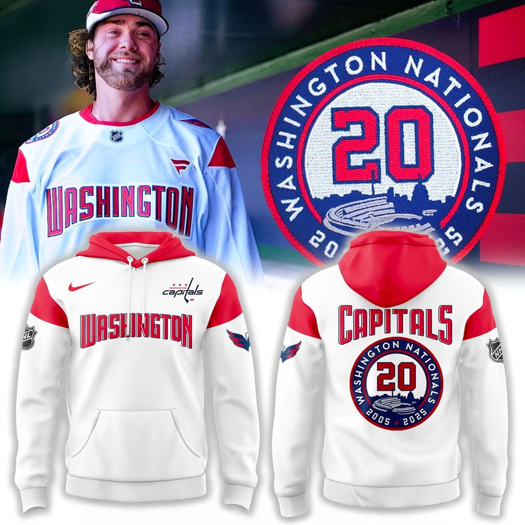 Washington Capitals Natitude In All Caps Hoodie Capitals Merch Gift For Ice Hockey Lovers-1