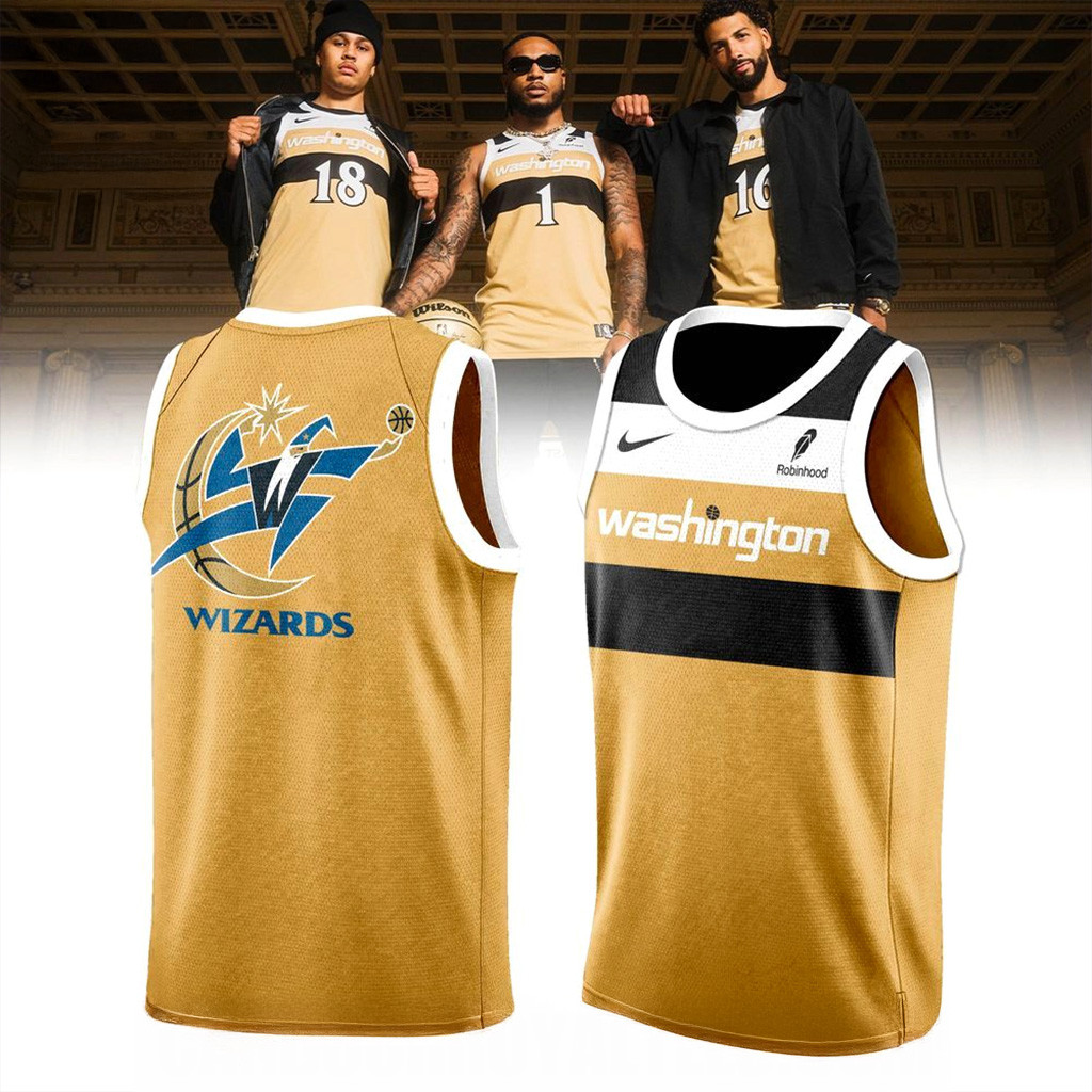 Washington Wizards 2025 26 Uniform Jersey Washington Wizards Merch Gift For Brother-1