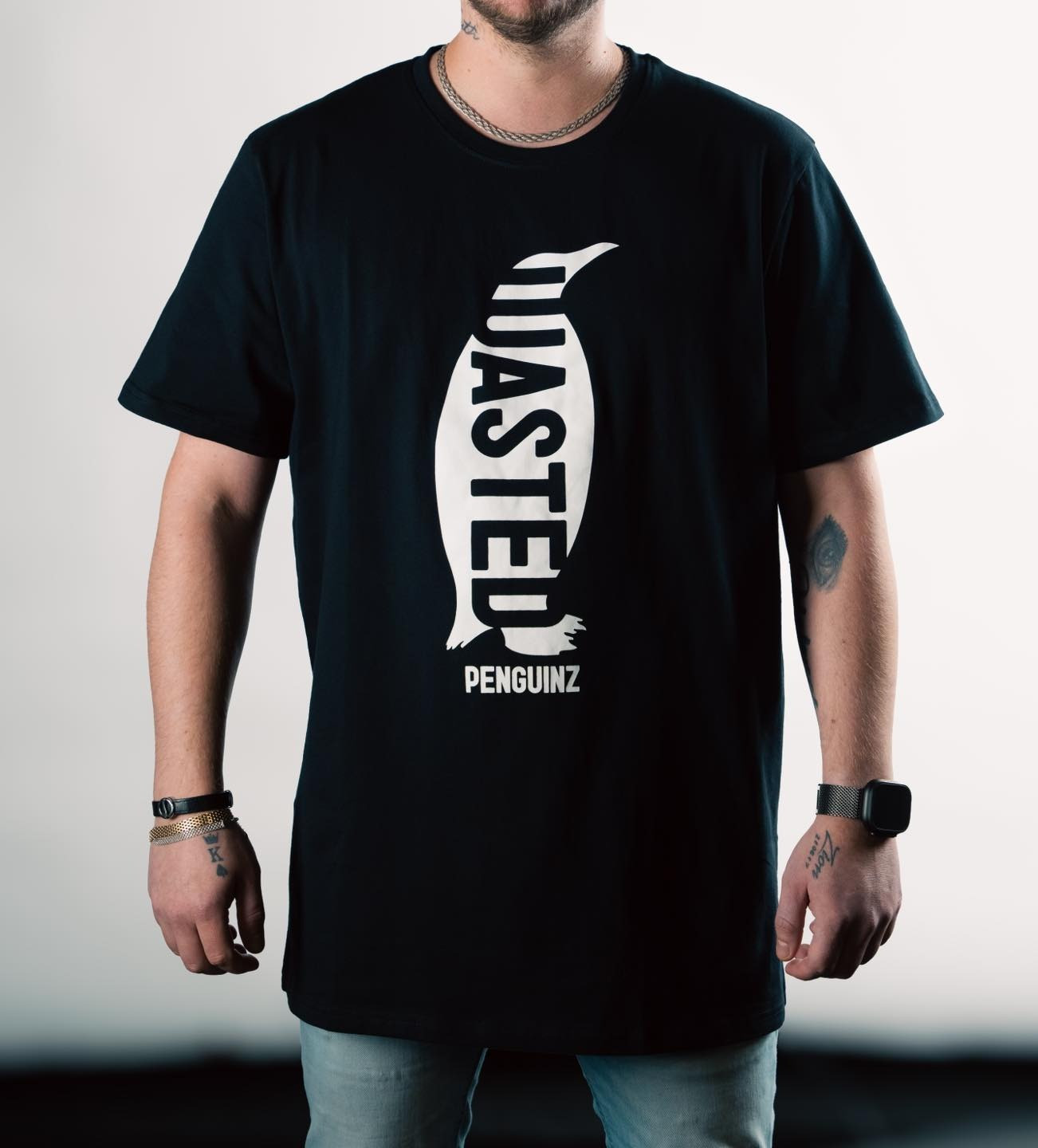 Wasted Penguinz T-Shirt DJ Wasted Penguinz Merch Gifts For Fans-1