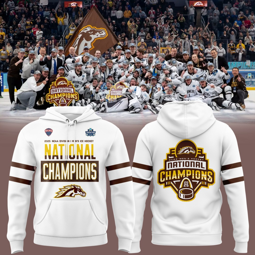 Western Michigan National Championship Gear Hoodie 2025 WMU Hockey Champions Best Fan Merch-1 Western Michigan National Championship Gear Hoodie 2025 WMU Hockey Champions Best Fan Merch-1