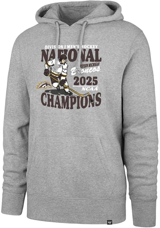 Western Michigan National Championship Hoodie 2025 WMU NCAA Men's Ice Hockey Fan Best Gift-1