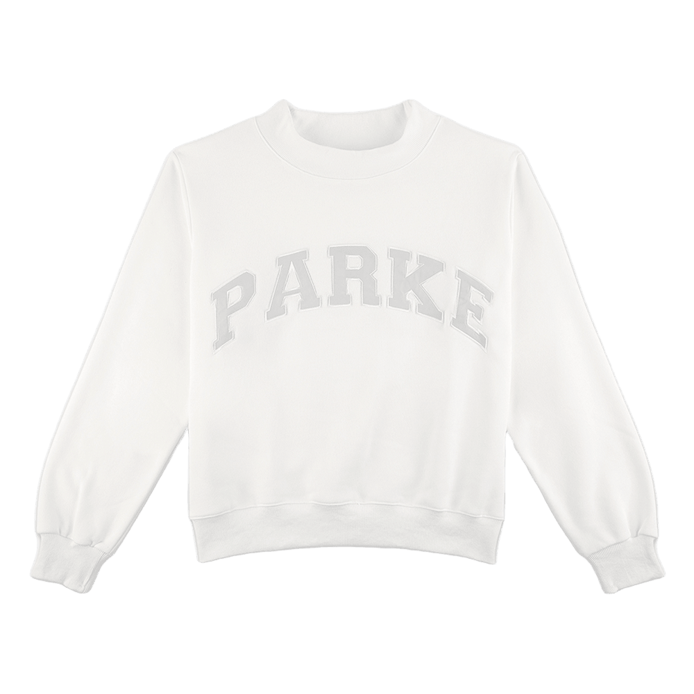 White Parke Sweatshirt Parke Summer Drop Best Gifts For Wife Birthday Gifts For BFF-1