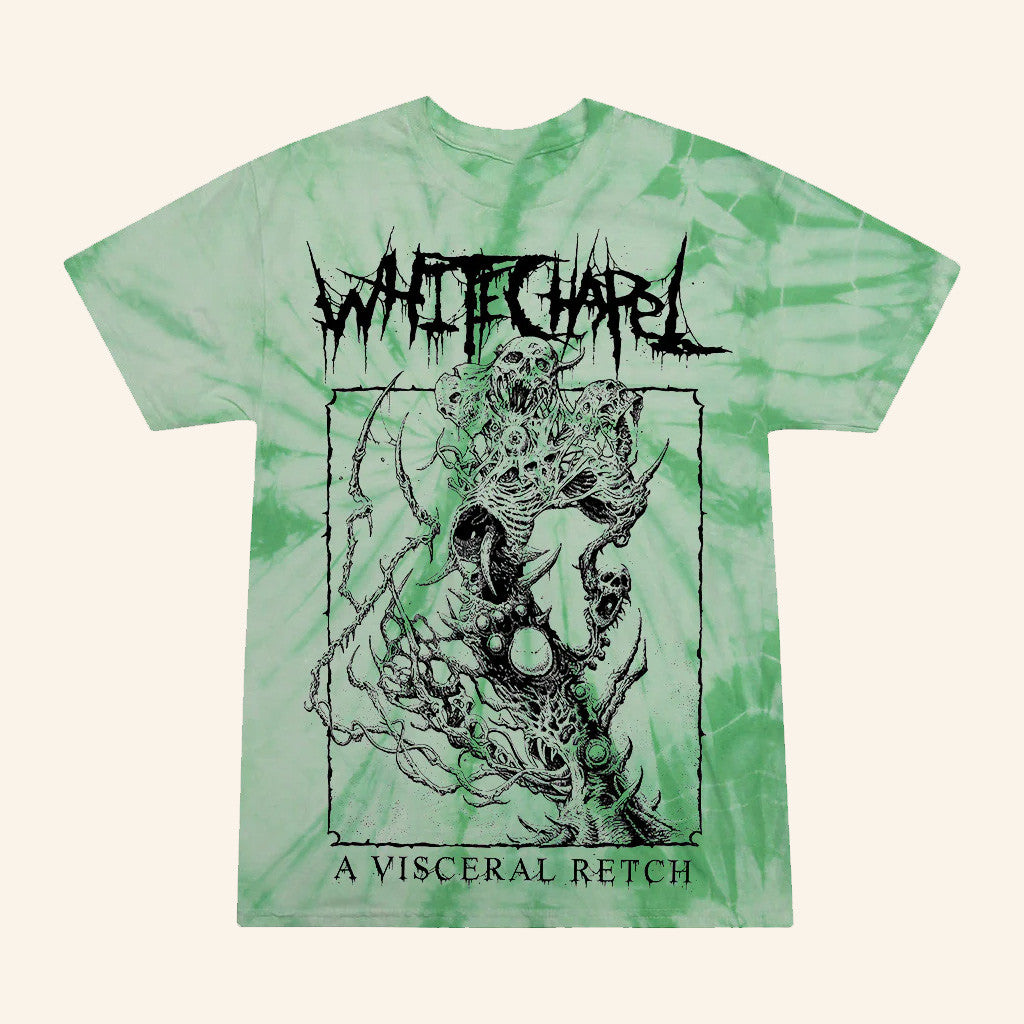 Whitechapel Merch A Visceral Retch Spider Mint T-Shirt Gifts For Besties Gifts For Brother-1