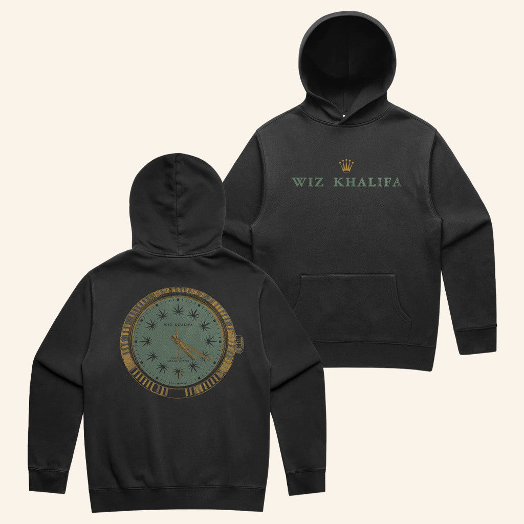 Wizkhalifa Merch Kush Time Hoodie Unique Gift For Boyfriend Birthday Gifts For BFF-1