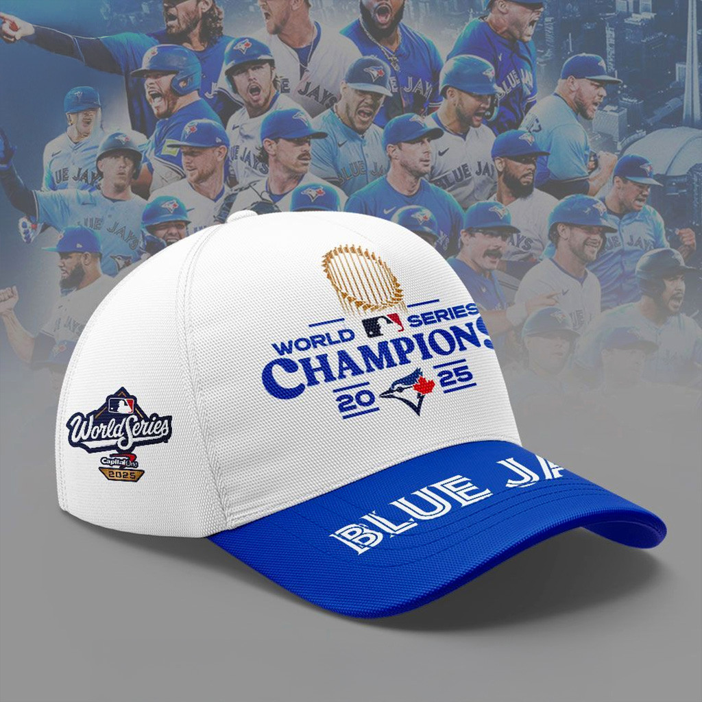 World Series Champions 2025 Toronto Blue Jays Hat Unique Gifts For Baseball Fans-1