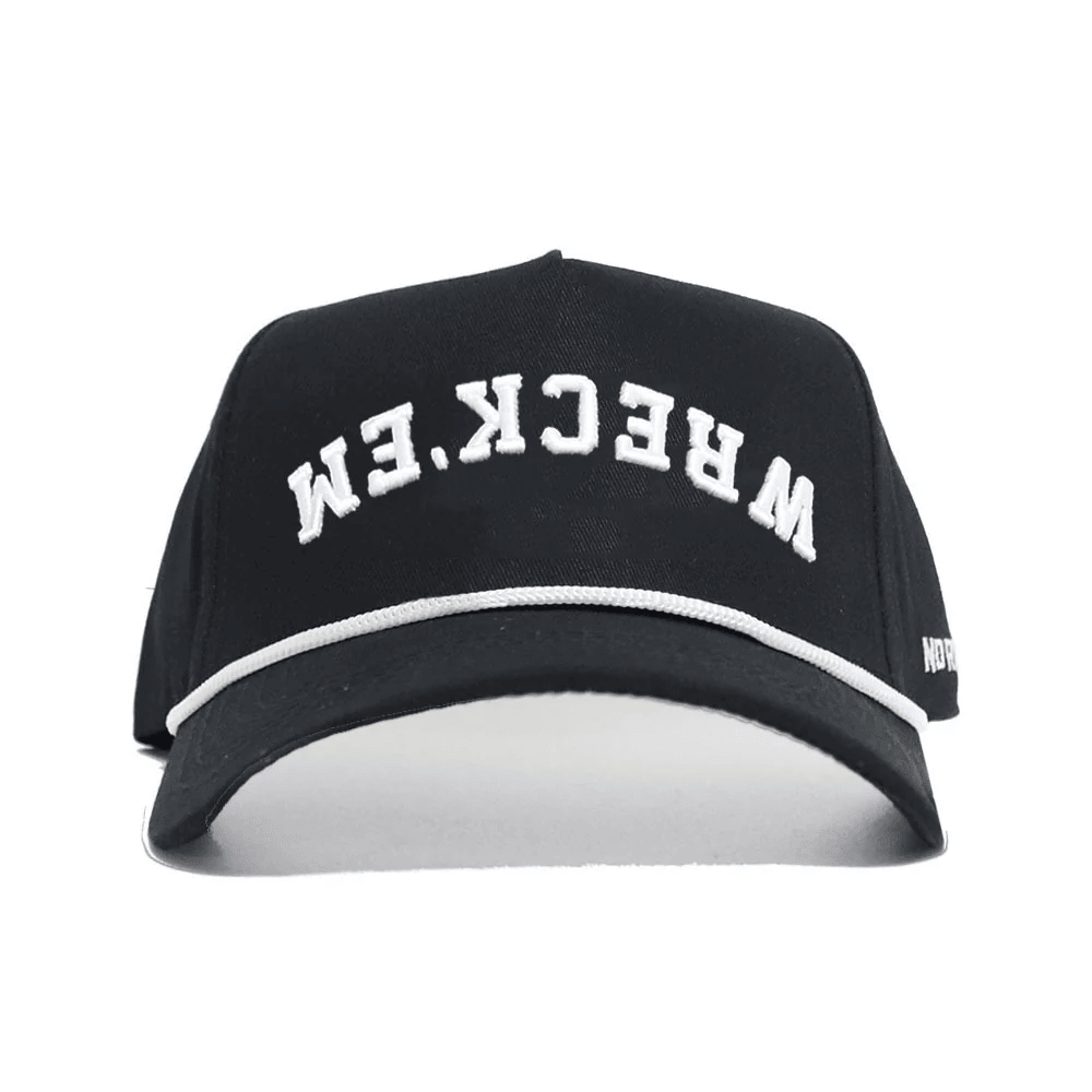 Wreck 'Em Upside Down Hat Trend Wreck 'Em Reversed Hat Wreck 'Em Merch Step Dad Gifts-1