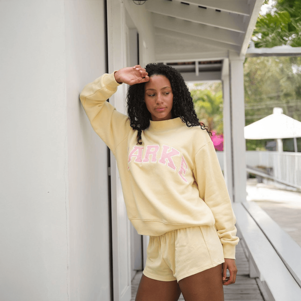 Yellow Parke Shorts Parke Summer Drop Cool Gifts For Mom Birthday Gifts For Besties-1