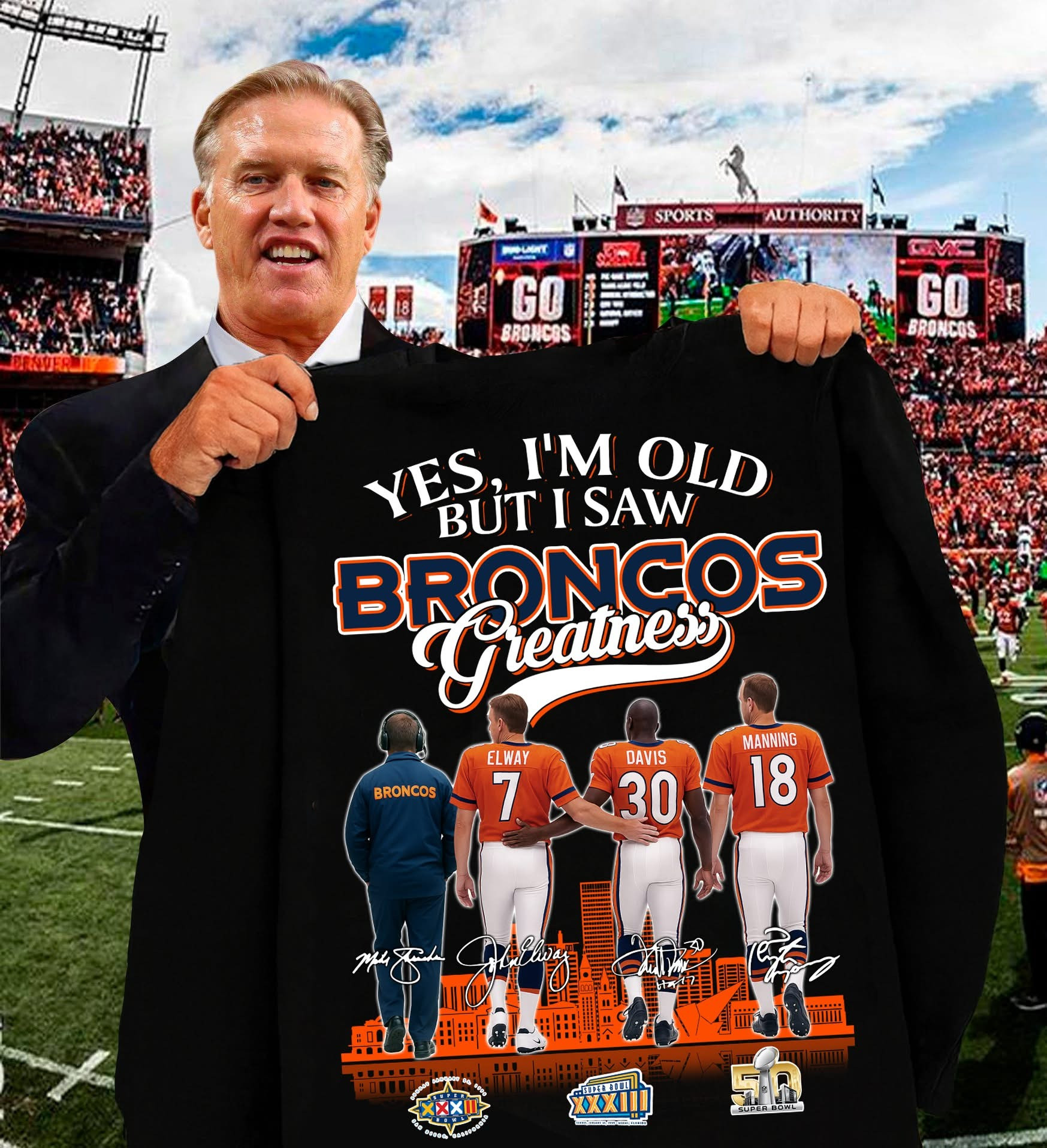 Yes I'm Old But I Saw Broncos Greatness Sweatshirt Denver Broncos Merch Football Fans Gifts-1
