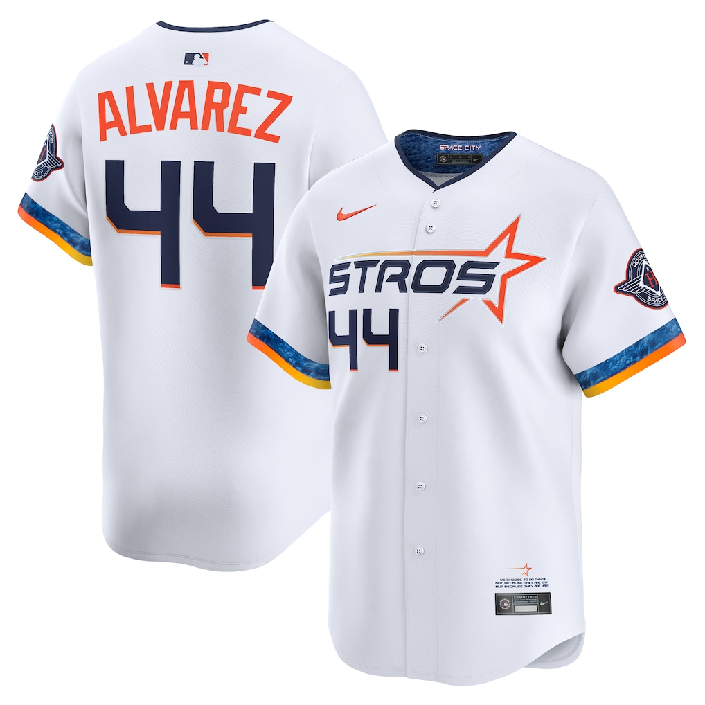 Yordan Alvarez Houston Astros Nike 2025 City Connect Limited Player Jersey - White-1