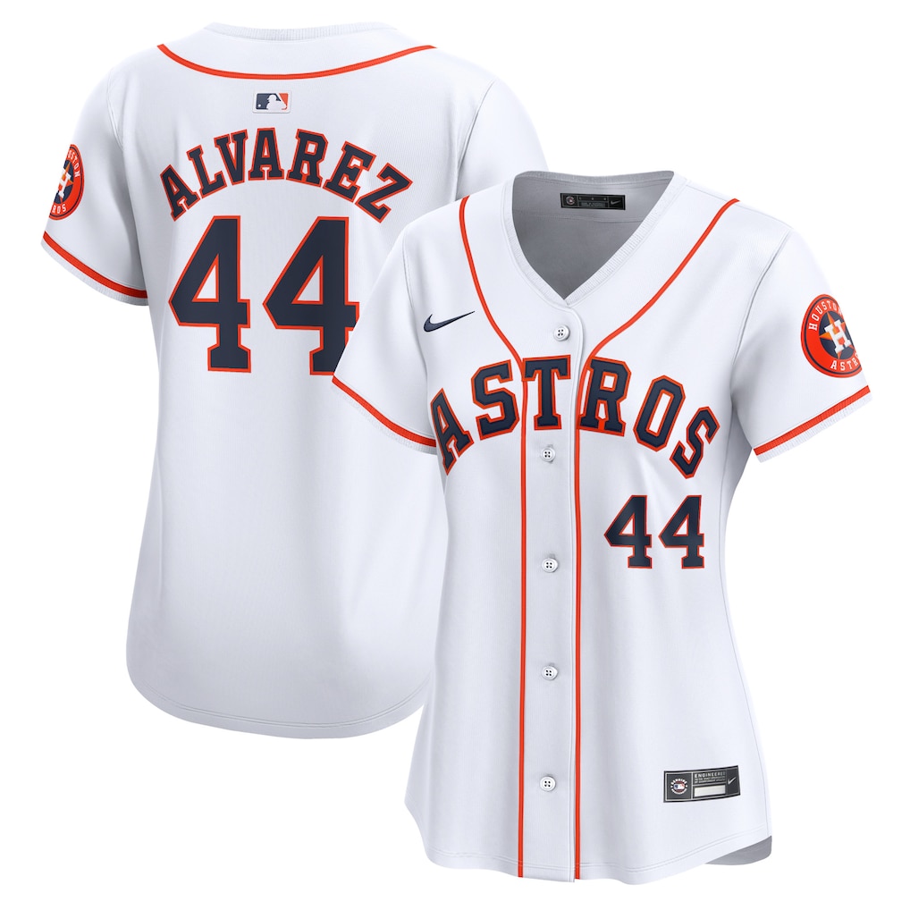 Yordan Alvarez Houston Astros Nike Women's Home Limited Player Jersey - White-1