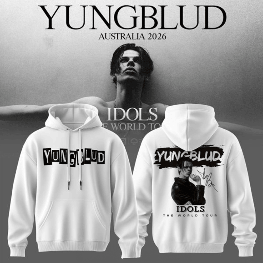Yungblud The World Tour 2025 Hoodie Yungblud Tour Merch ' Alternative Rock Lovers Gifts-1