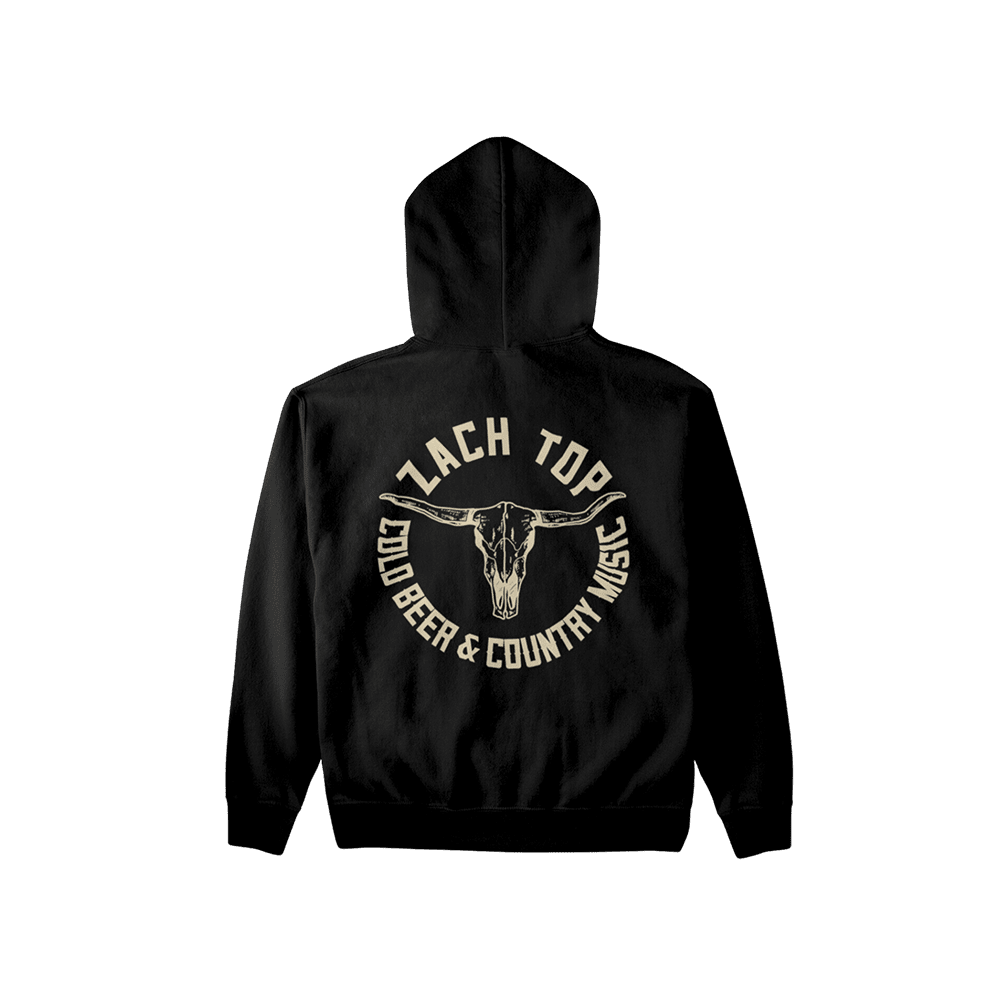 Zach Top Merch Zach Top Cold Beer And Country Music Skull Hoodie Gifts For Fans Gifts For Him-1 Zach Top Merch Zach Top Cold Beer And Country Music Skull Hoodie Gifts For Fans Gifts For Him-1