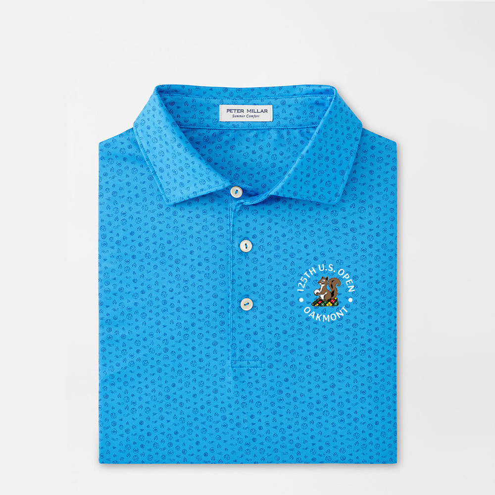 125th US Open Long Polo Shirt 2025 125th US Open Merch Best Father's Day Golf Gifts-1