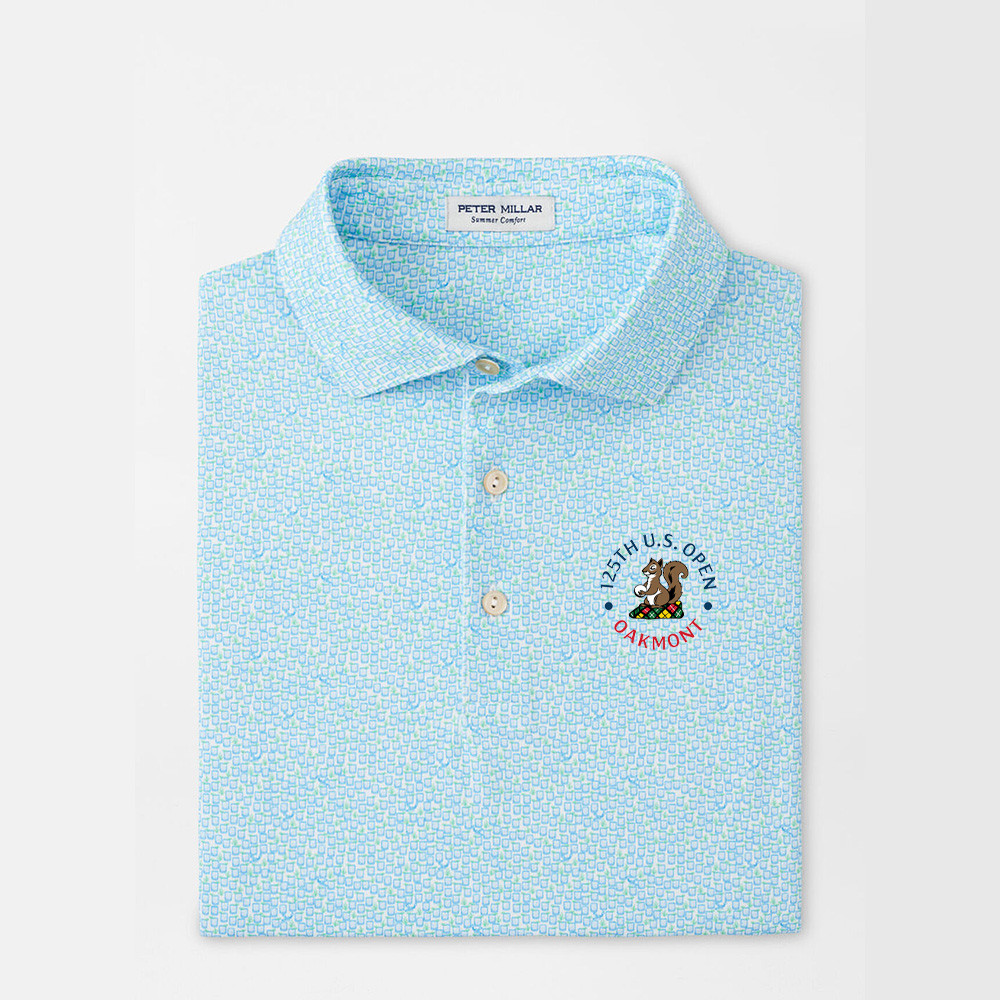 125th US Open Long Polo Shirt 2025 125th US Open Merch Father's Day Gifts For Golfers-1