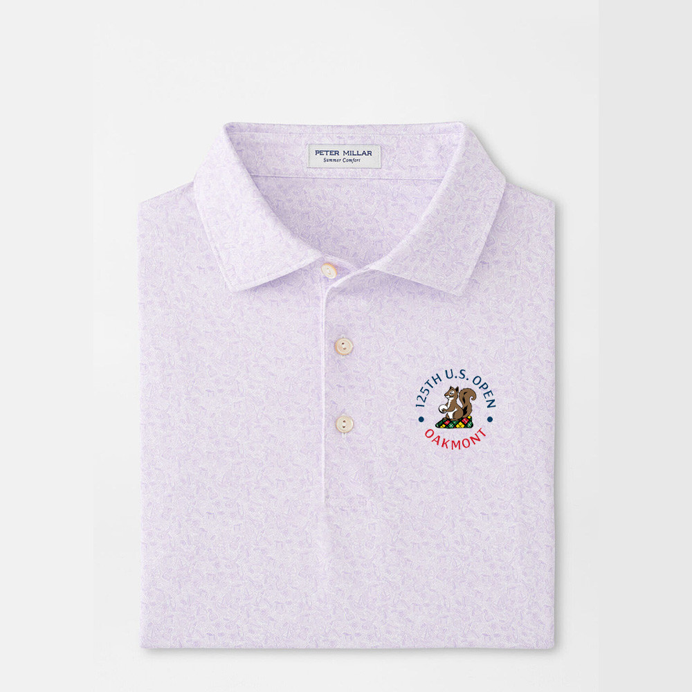 125th US Open Long Polo Shirt 2025 125th US Open Merch Golf Related Gifts For Dad-1