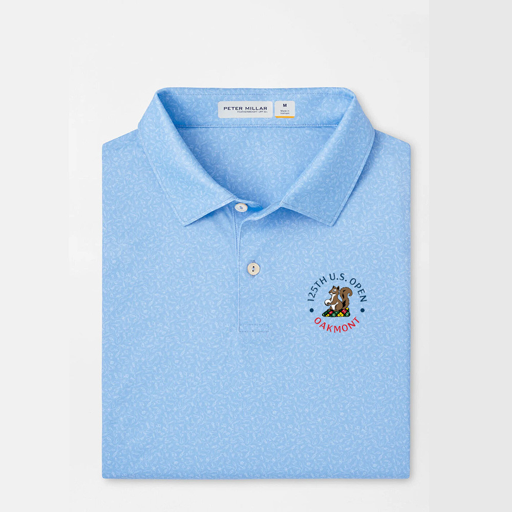 125th US Open Long Polo Shirt 2025 125th US Open Merch Unique Golf Gifts For Men-1