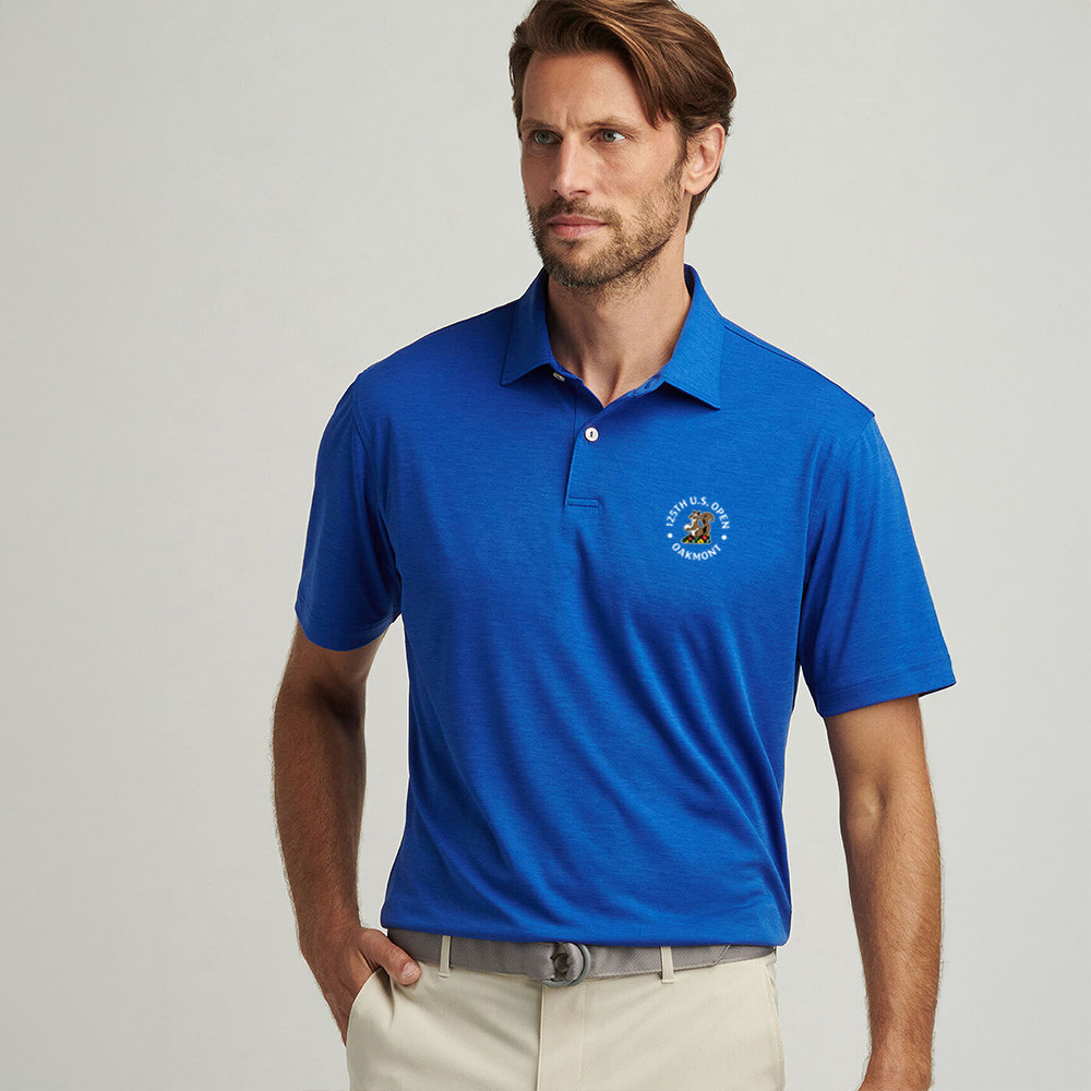 125th US Open Polo Shirt 2025 125th US Open Merch Golf Clothing Great Father's Day Gifts-1