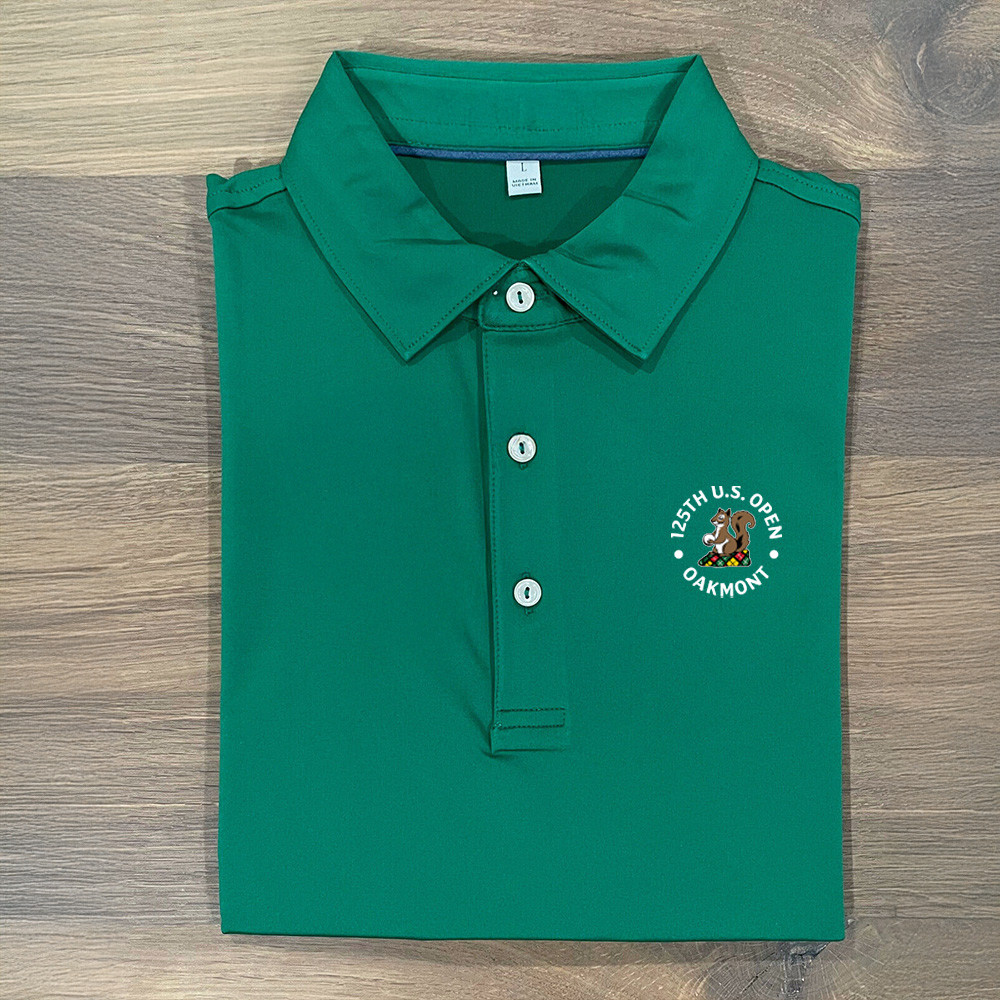 125th US Open Polo Shirt 2025 125th US Open Merch Golf Clothing Top Father's Day Gifts-1