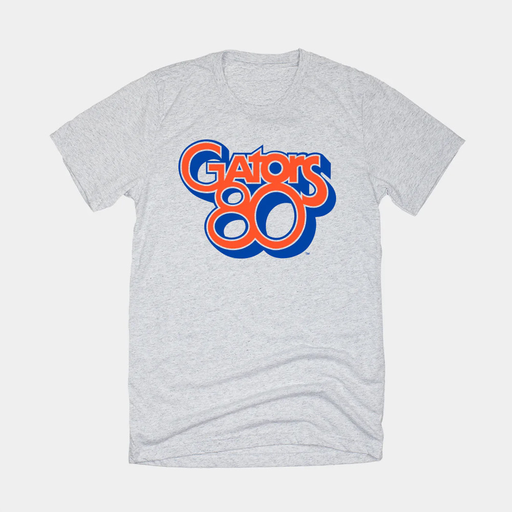 1970s Florida Fighting Gators T-Shirt Gifts For Football Fan-1