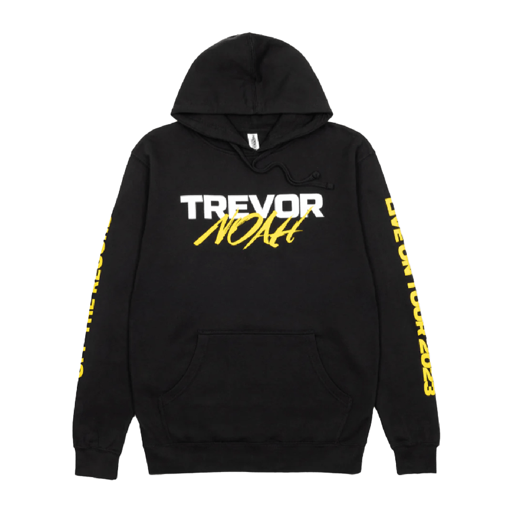 2023 Tour Black Yellow Hoodie Trevor Noah Merch Sentimental Father's Day Gifts-1