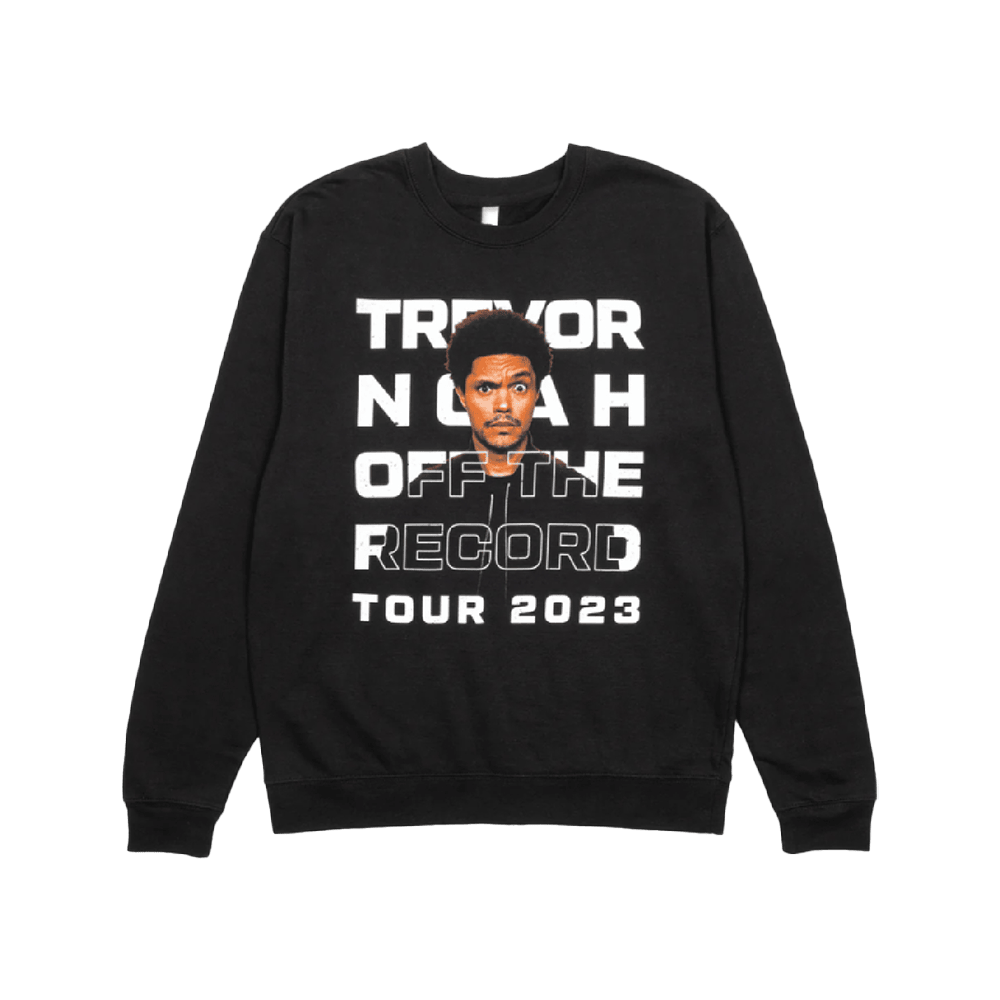 2023 Tour Off The Record Sweatshirt Trevor Noah Merch Useful Gifts For Dad-1