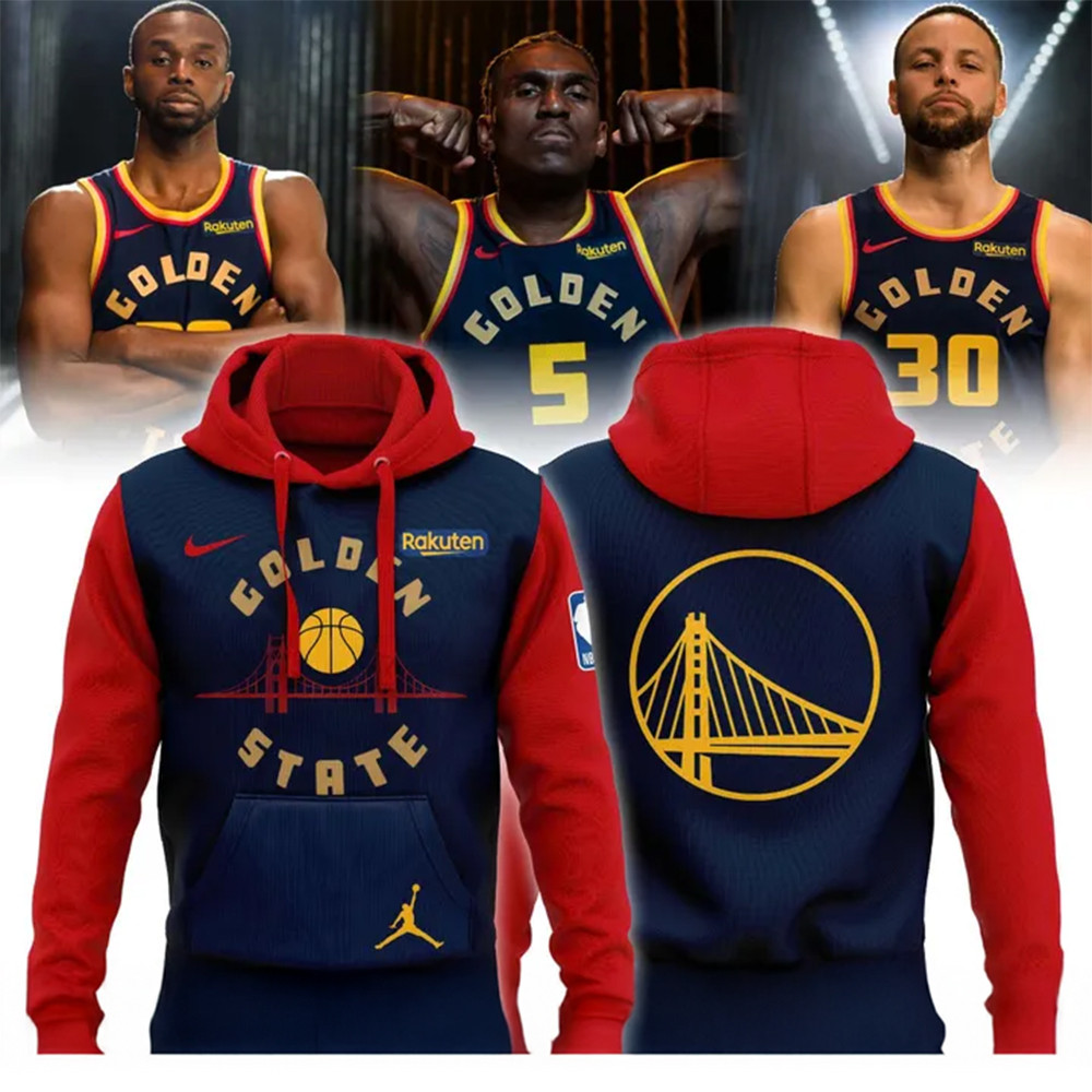 2024 25 Golden State Warriors Nike City Hoodie Best Gifts For Basketball Fans-1