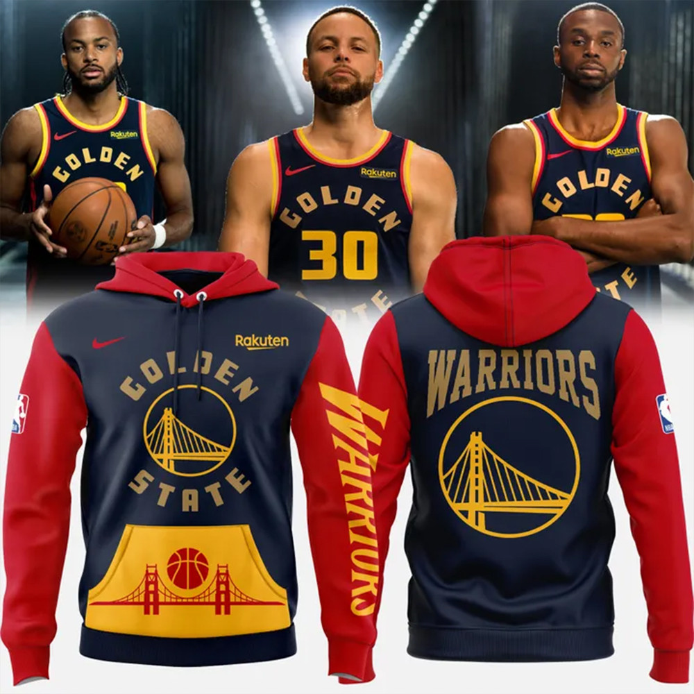 2024 25 Golden State Warriors Nike City Hoodie Gift Ideas For Basketball Lovers-1