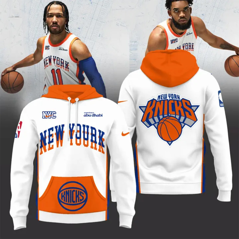 2024 25 New York Knicks Nike City Hoodie Good Gifts For Basketball Fans-1