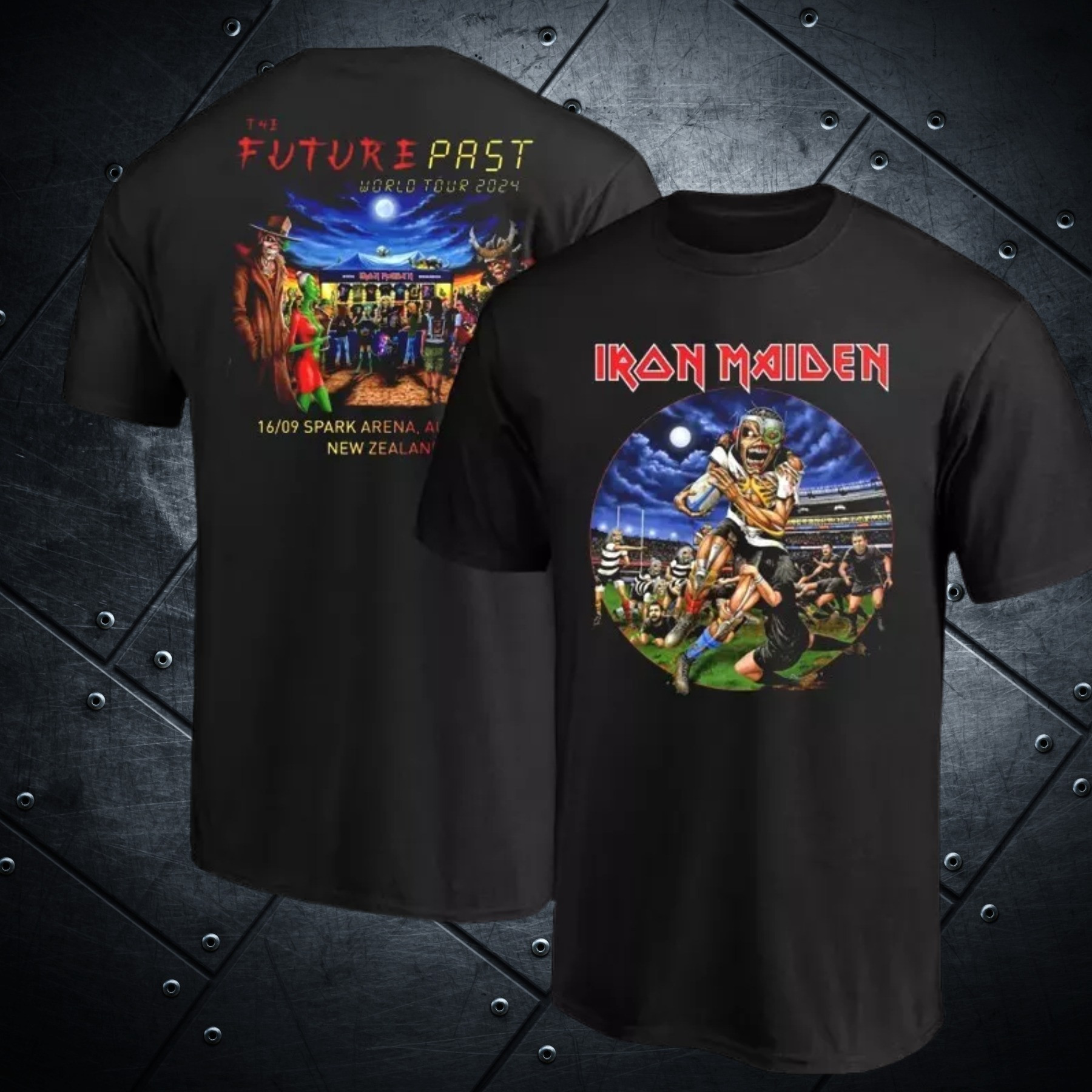 2024 Future Past Tour Auckland New Zealand Event T-Shirt Gifts For Music Lovers-1