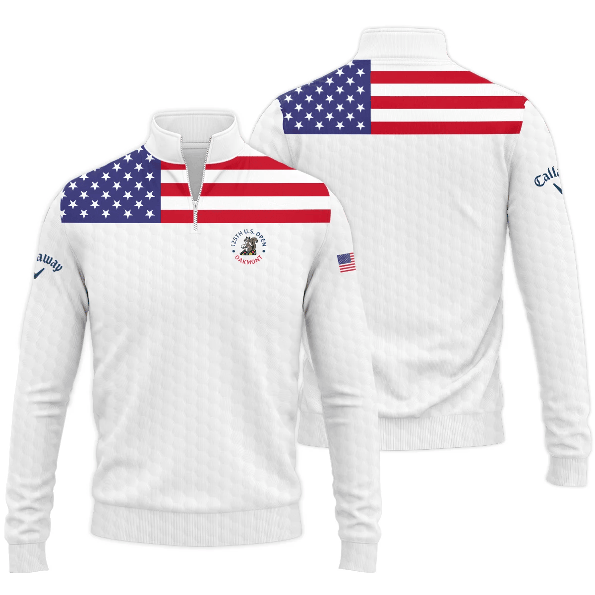 2025 125th U.S. Open Callaway Golf Quarter-Zip Shirt Golf Merch Father's Day Gift Ideas For Golfer-1