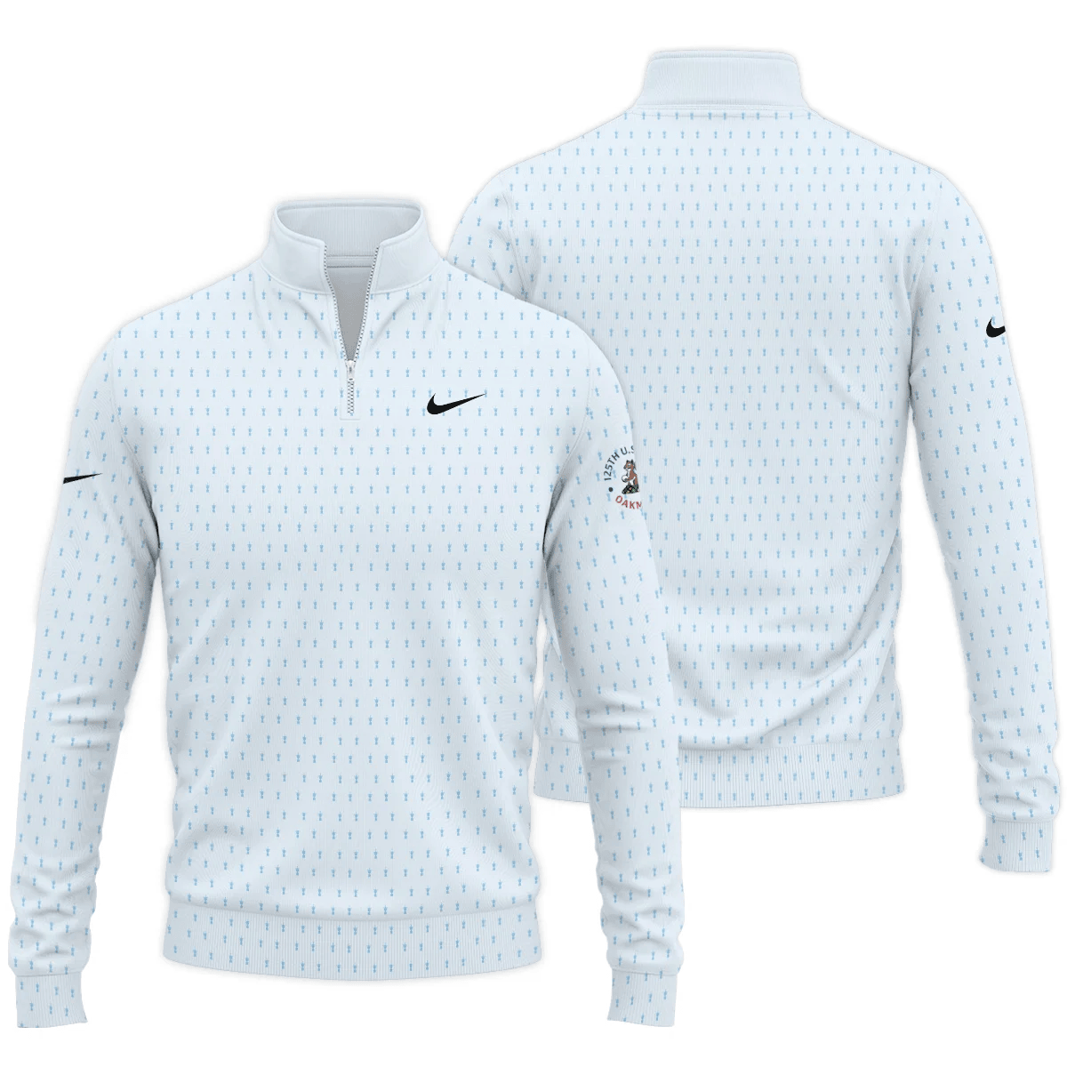 2025 125th U.S. Open Nike Golf Quarter-Zip Shirt Golf Merch Best Father's Day Gifts For Husband-1